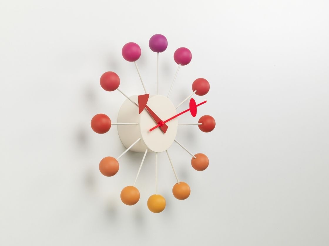 Ball Clock Horloge murale Sunset Vitra LIMITED EDITION 