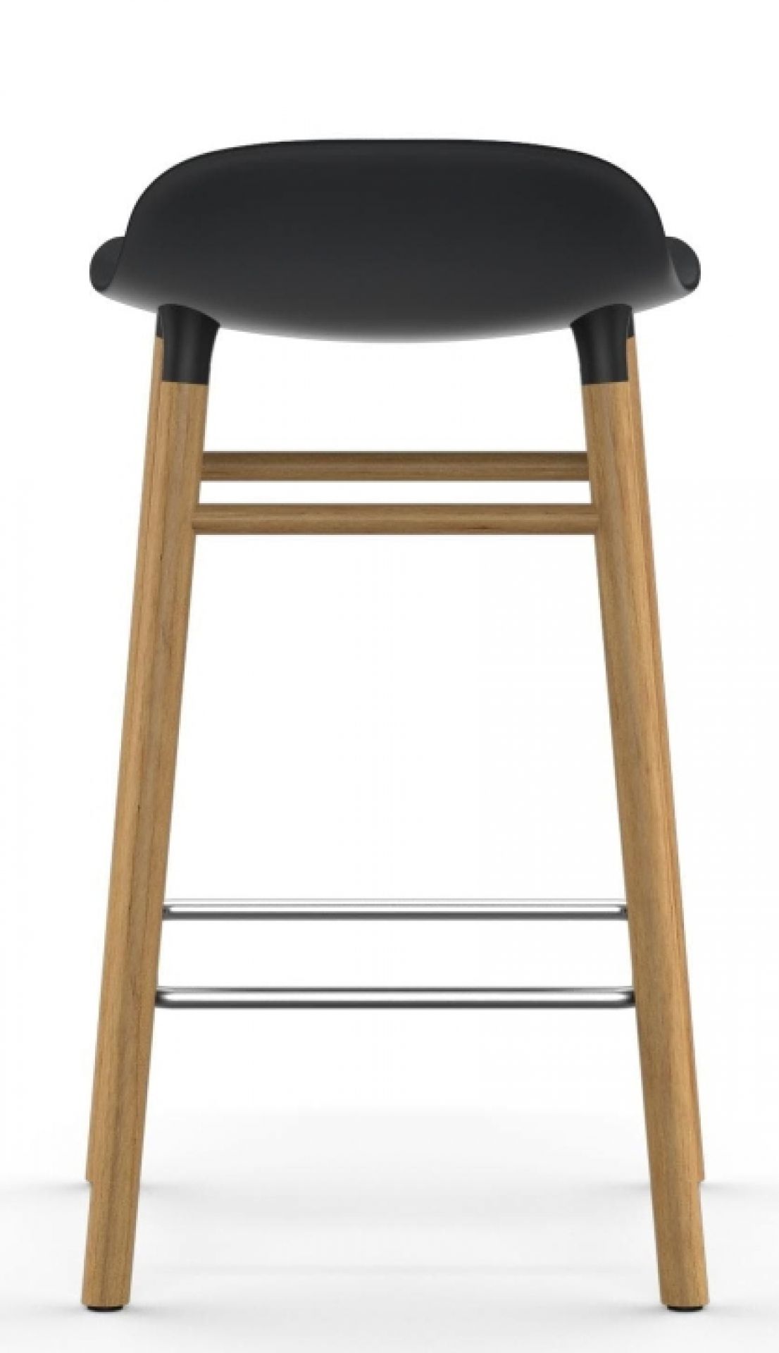 Form Barstool tabouret de bar H 65 cm Bois Normann Copenhagen