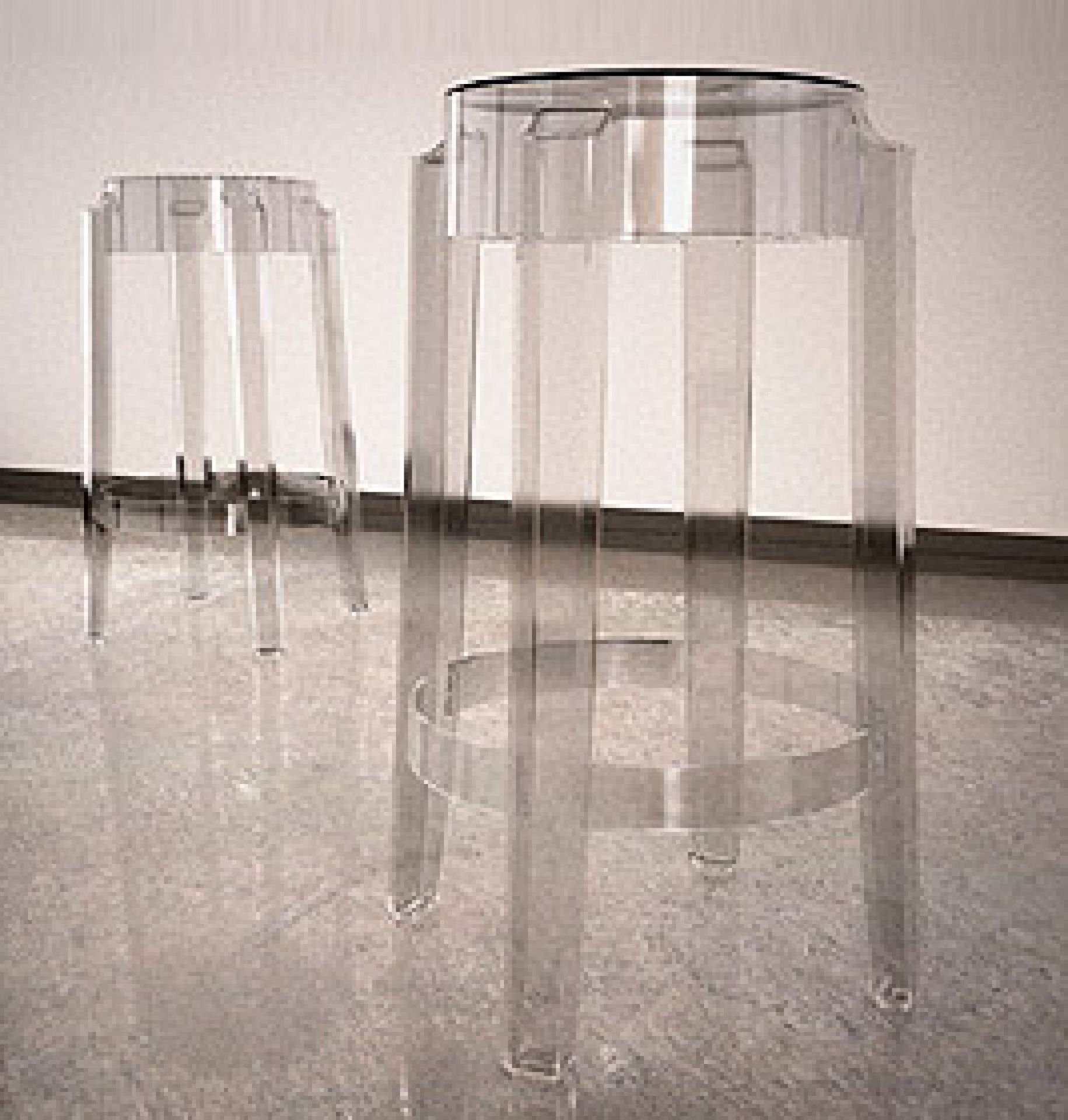 Charles Ghost tabouret set de 2 Kartell