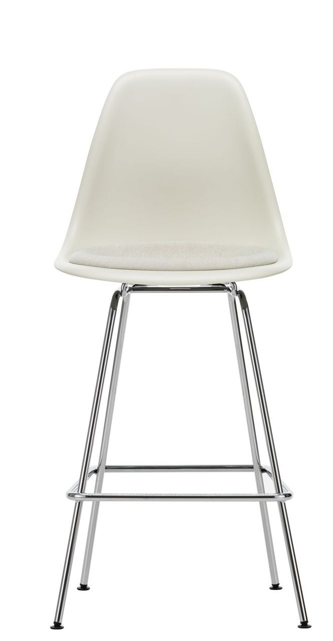 Eames Plastic Bar Stool Tabouret de bar moyen Vitra