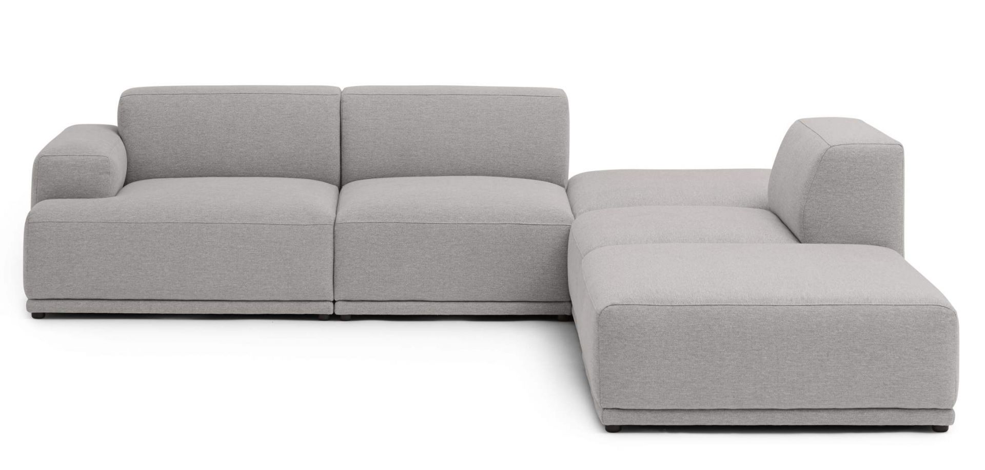 Connect Soft Modular Canapé d'angle Clay 12 Configuration 3 Muuto
