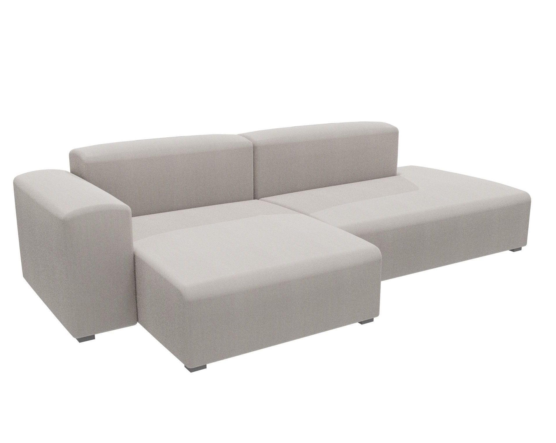 Mags Soft Sofa Low Armrest 2 1/2 places Combination 3 Hay 