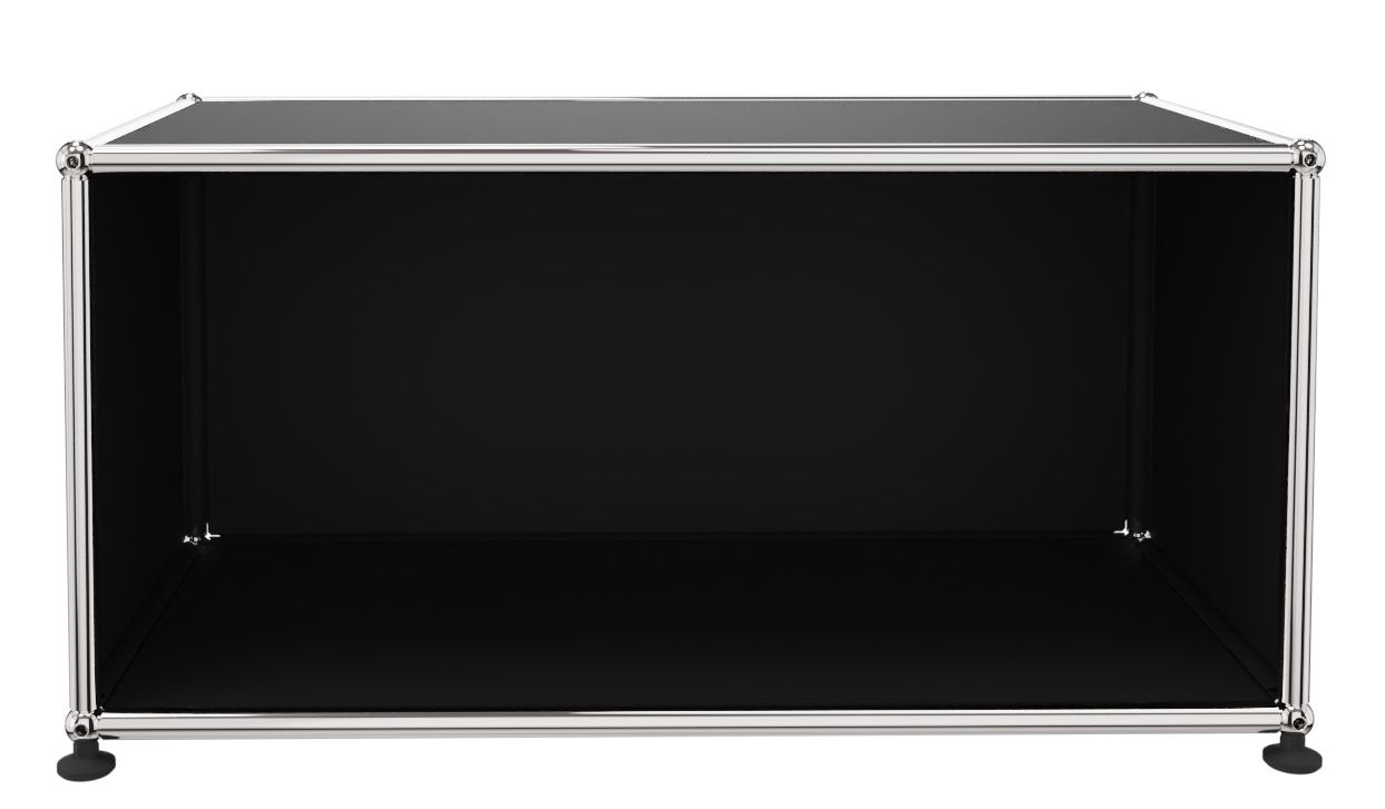 USM Haller Lowboard Ouvert Noir graphite - FAST DELIVERY