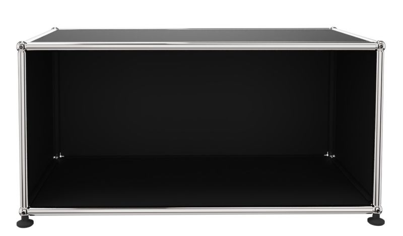 USM Haller Lowboard Ouvert Noir graphite - FAST DELIVERY
