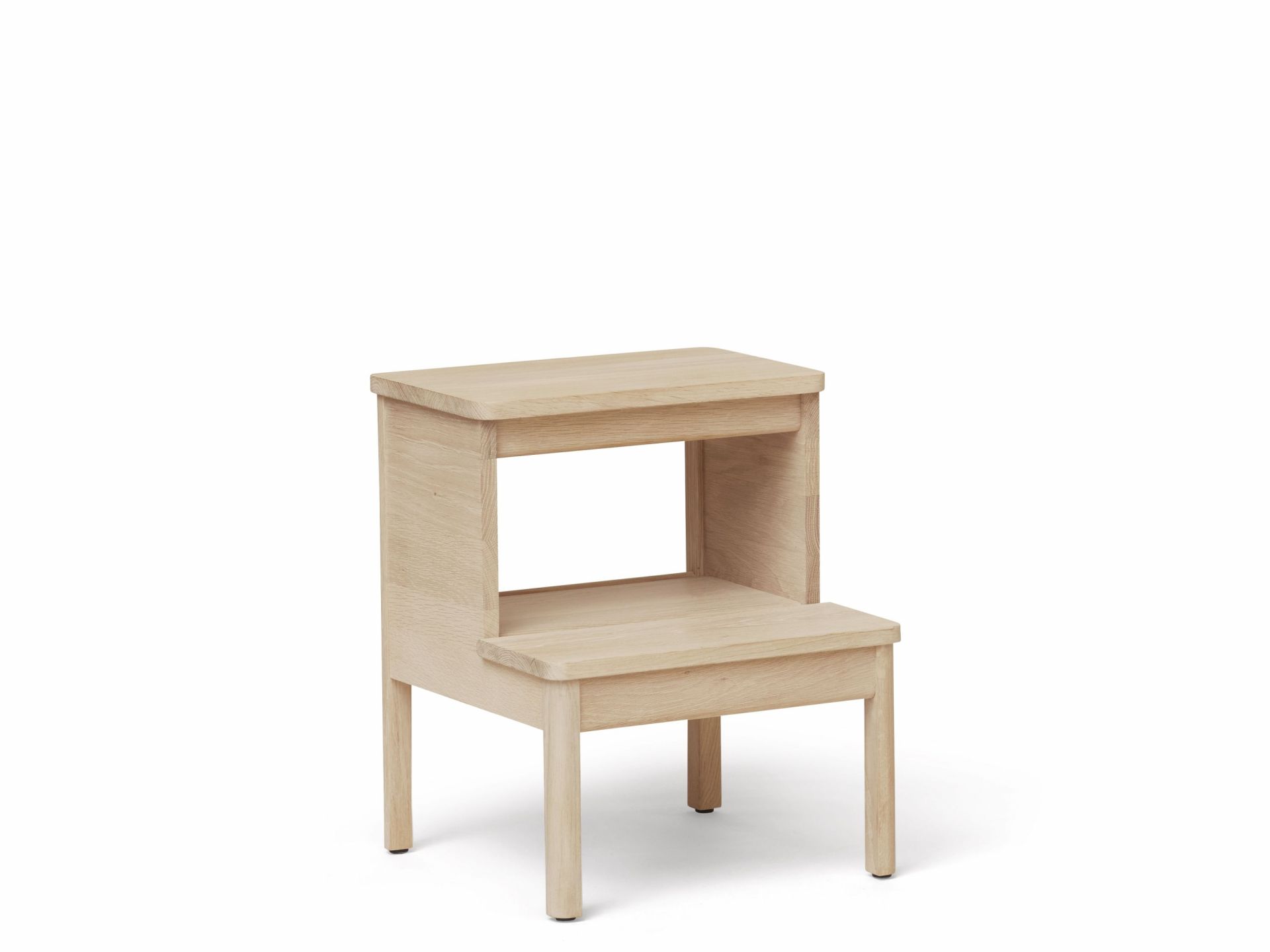 A Line Tabouret marchepied chêne blanc huilé Form & Refine