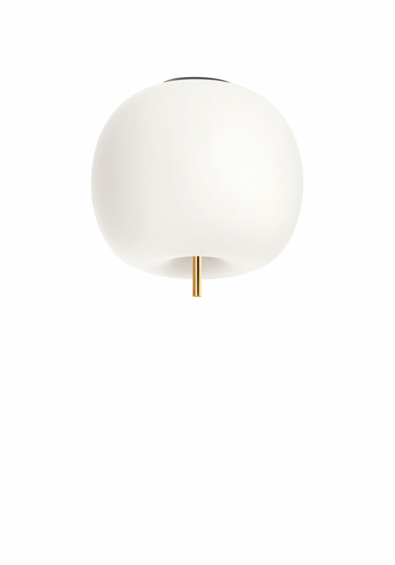 Kushi 16 plafonnier laiton Kdln
