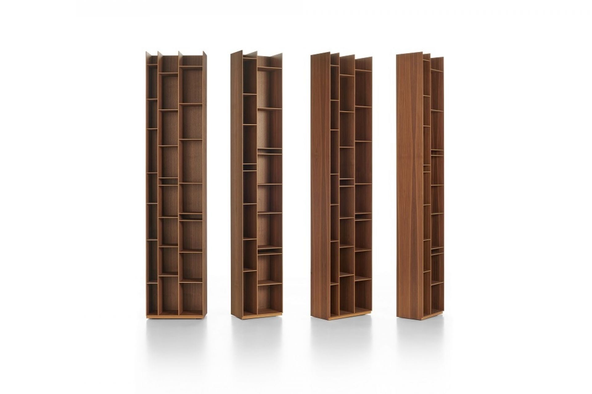 Random Wood Bookcase Bibliothèque 3C MDF Italia