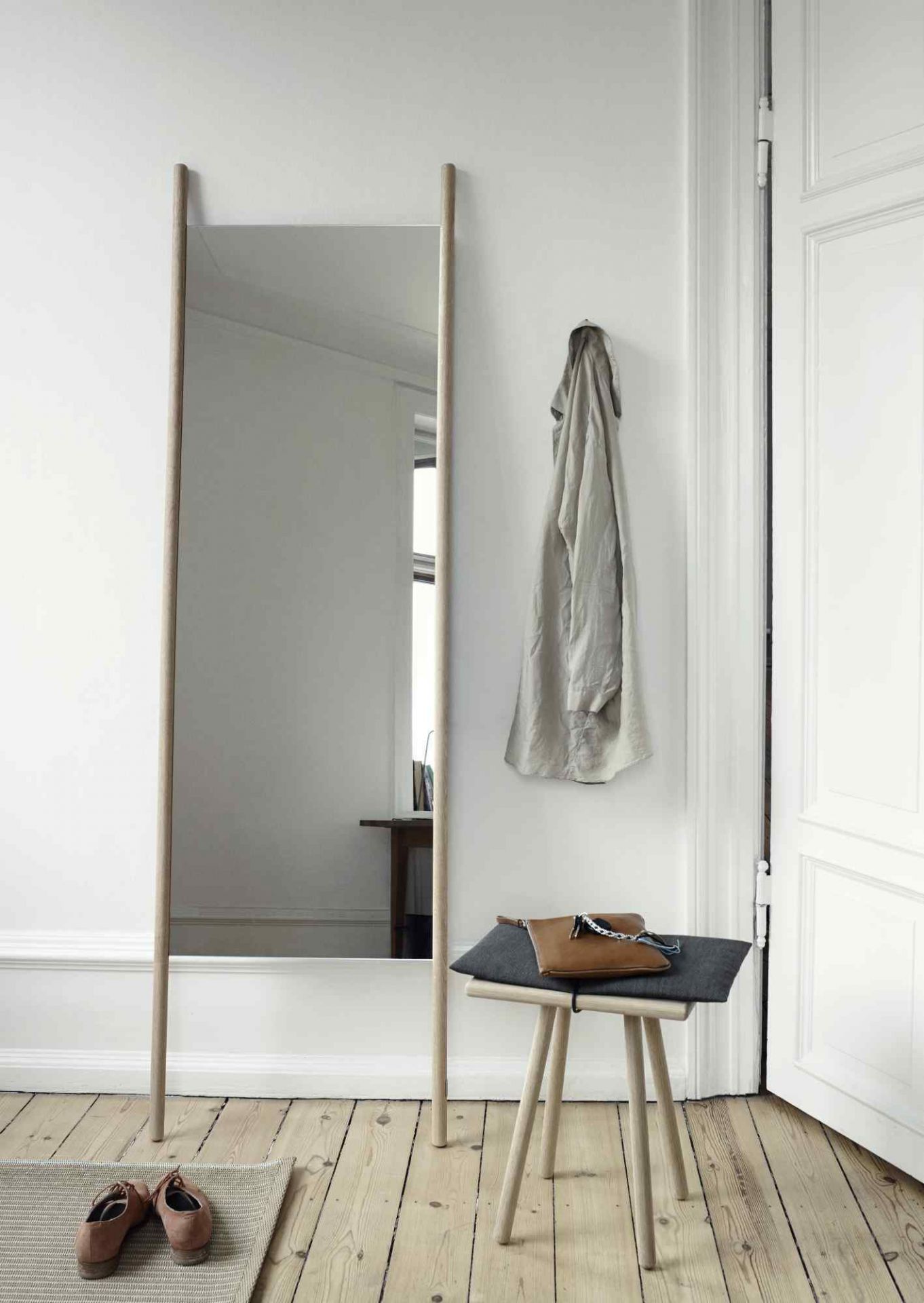 Georg Stool Tabouret Chêne Skagerak by Fritz Hansen