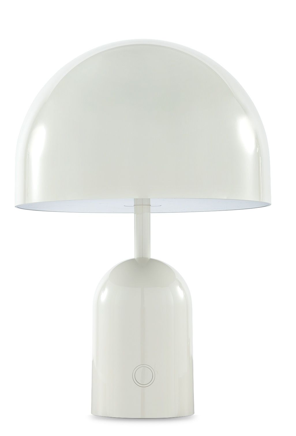 Bell Portable LED Table lamp lampe à batterie / lampe de table Tom Dixon Gris clair Hellgraue Bell Portable LED Tischleuchte von Tom Dixon, Akkuleuchte für Innen und Außen.
