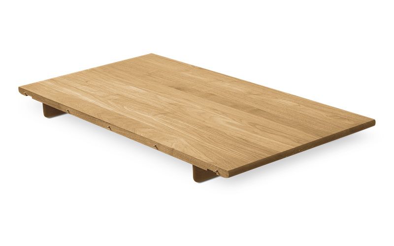 CH338I / CH339 Plateau pour table de salle à manger extensible Ovale Chêne laqué Carl Hansen & Søn