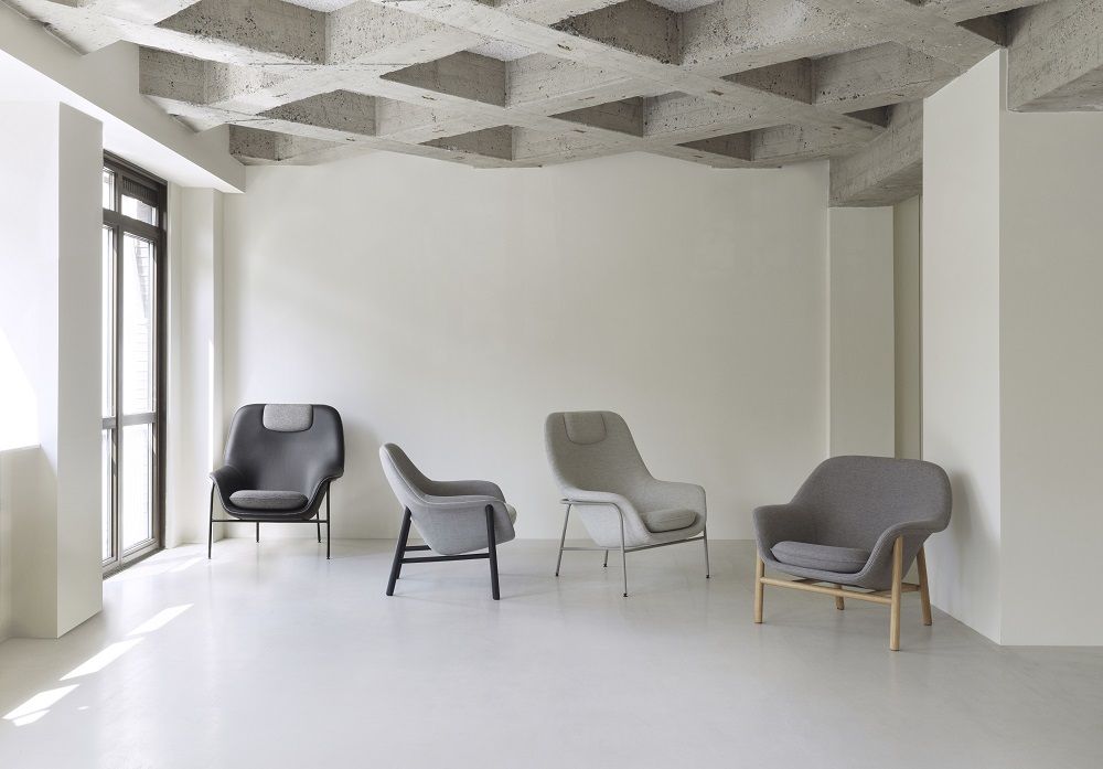 Drape Fauteuil lounge Low Normann Copenhagen