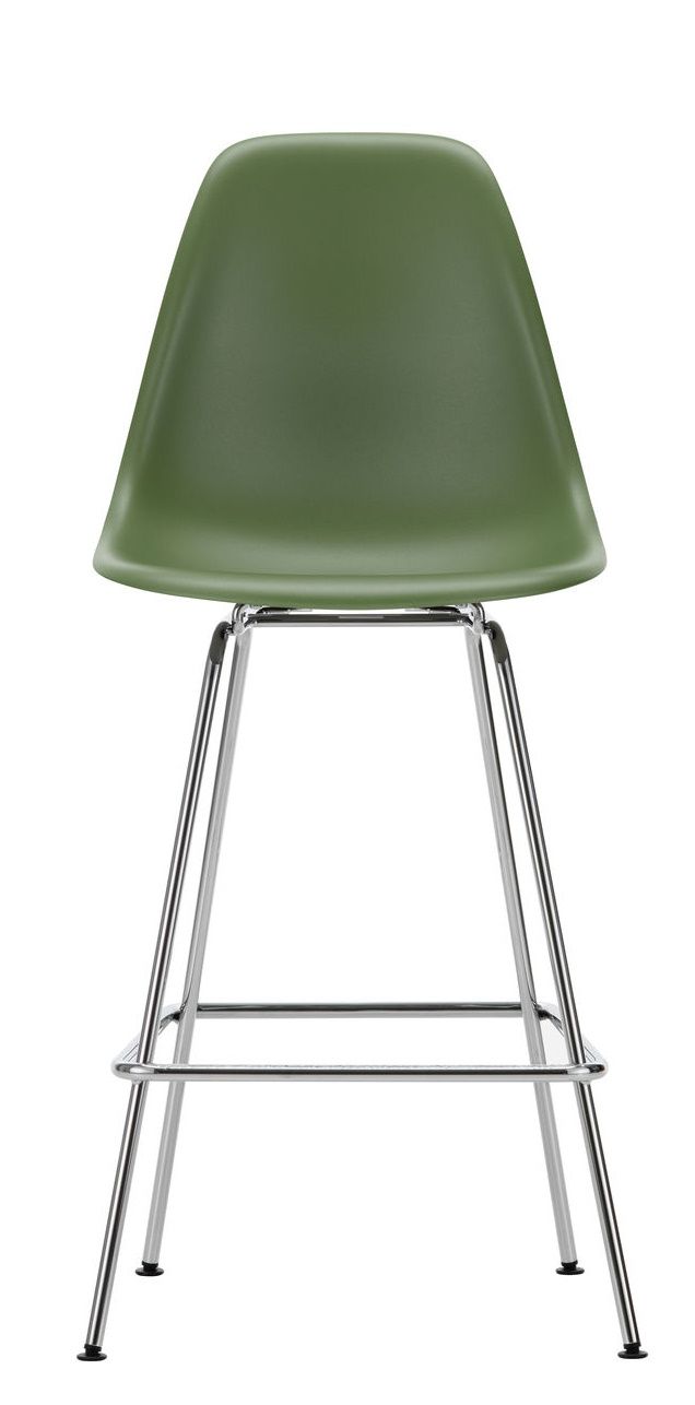 Eames Plastic Bar Stool Tabouret de bar moyen Vitra