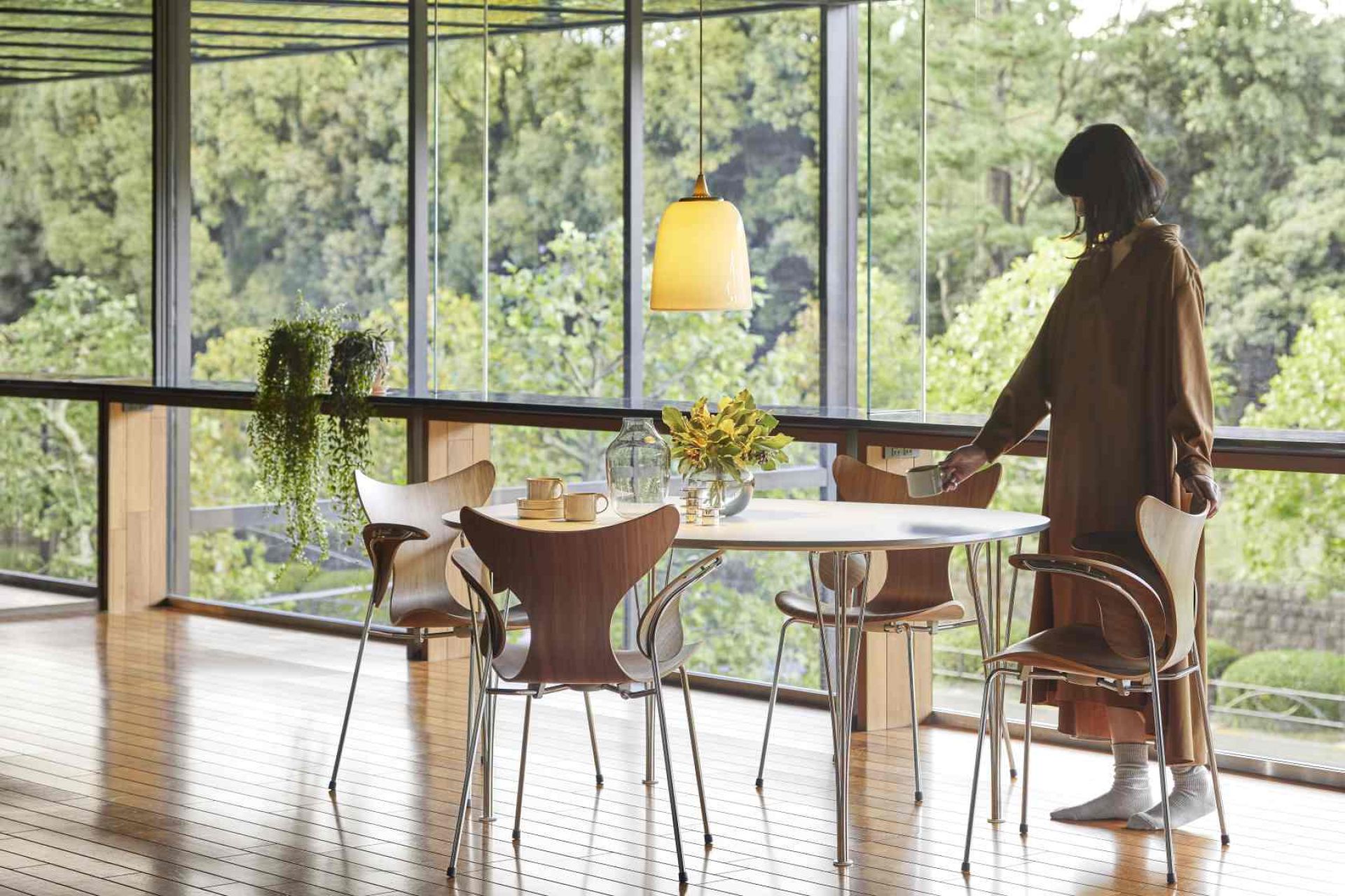 Lily Accoudoir chaise 3208 Fritz Hansen