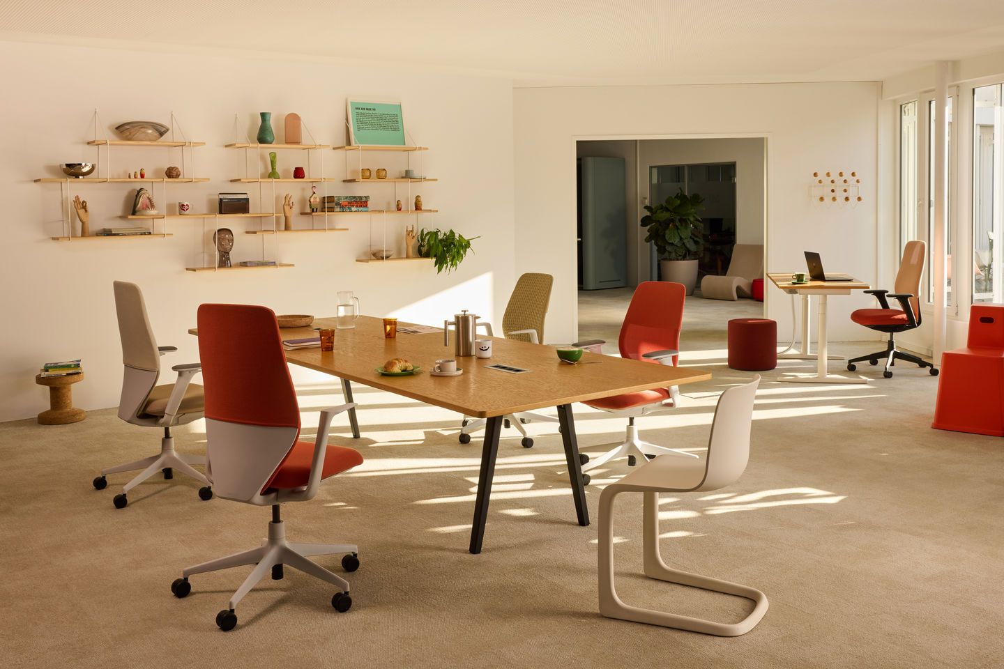 Fauteuil de bureau pivotant ACX Softknit Vitra