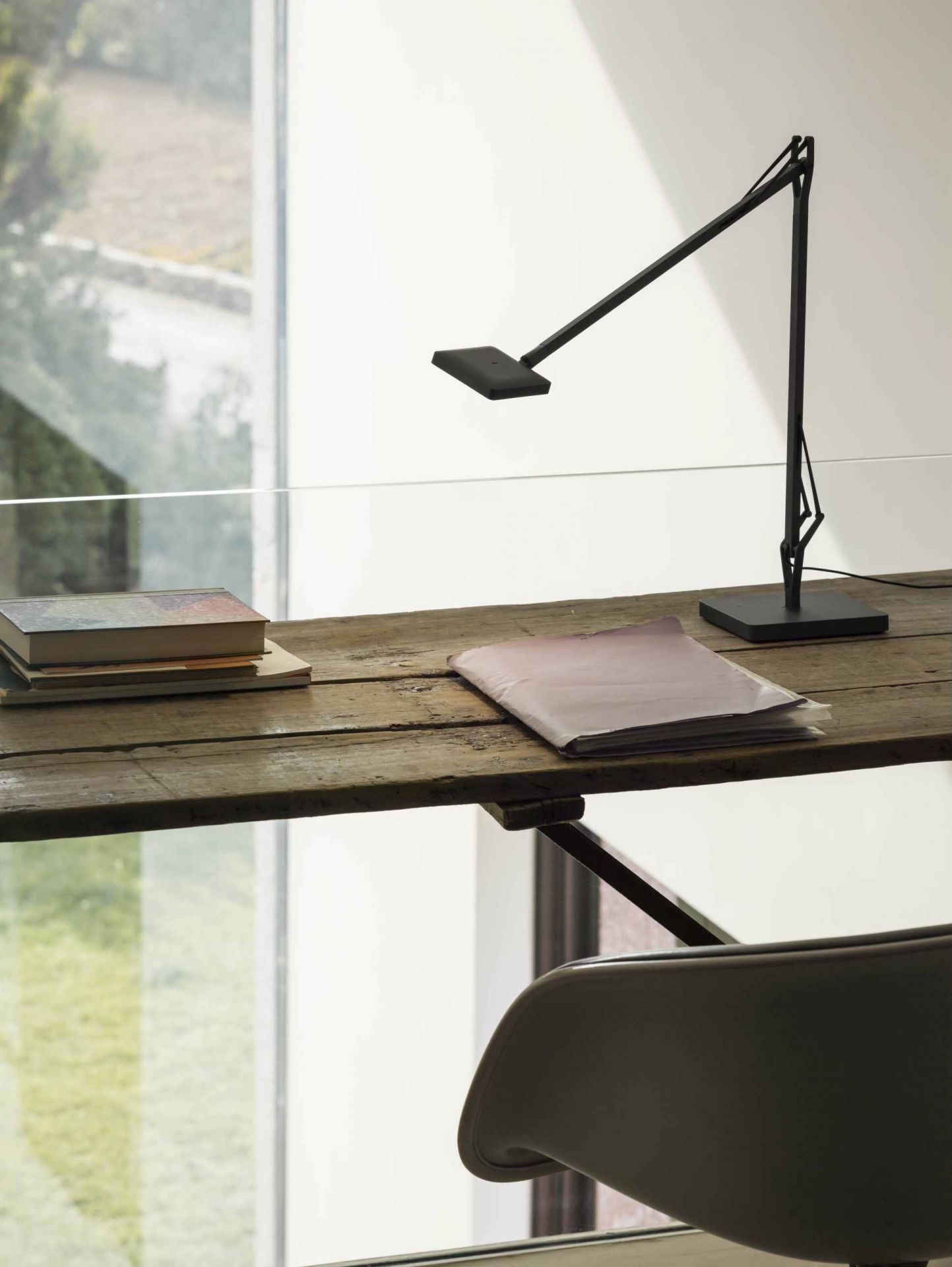 Kelvin Edge Base Lampe de table Flos Blanc