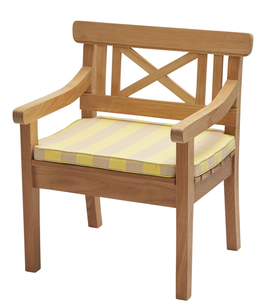 Drachmann Chaise Cushion Coussin d'assise extérieur Skagerak by Fritz Hansen