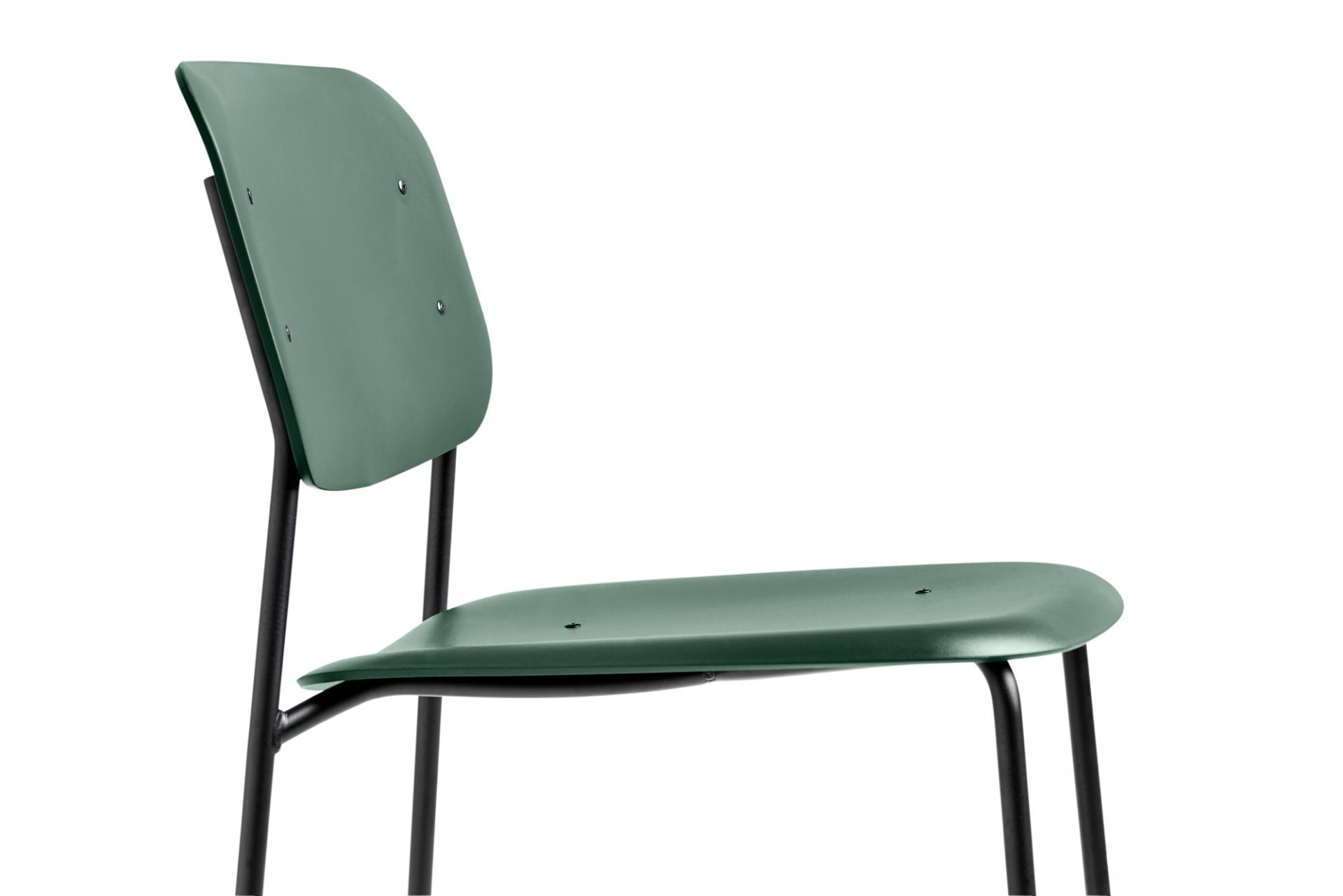 Soft Edge Chaise 45 Noir - Hunter Hay