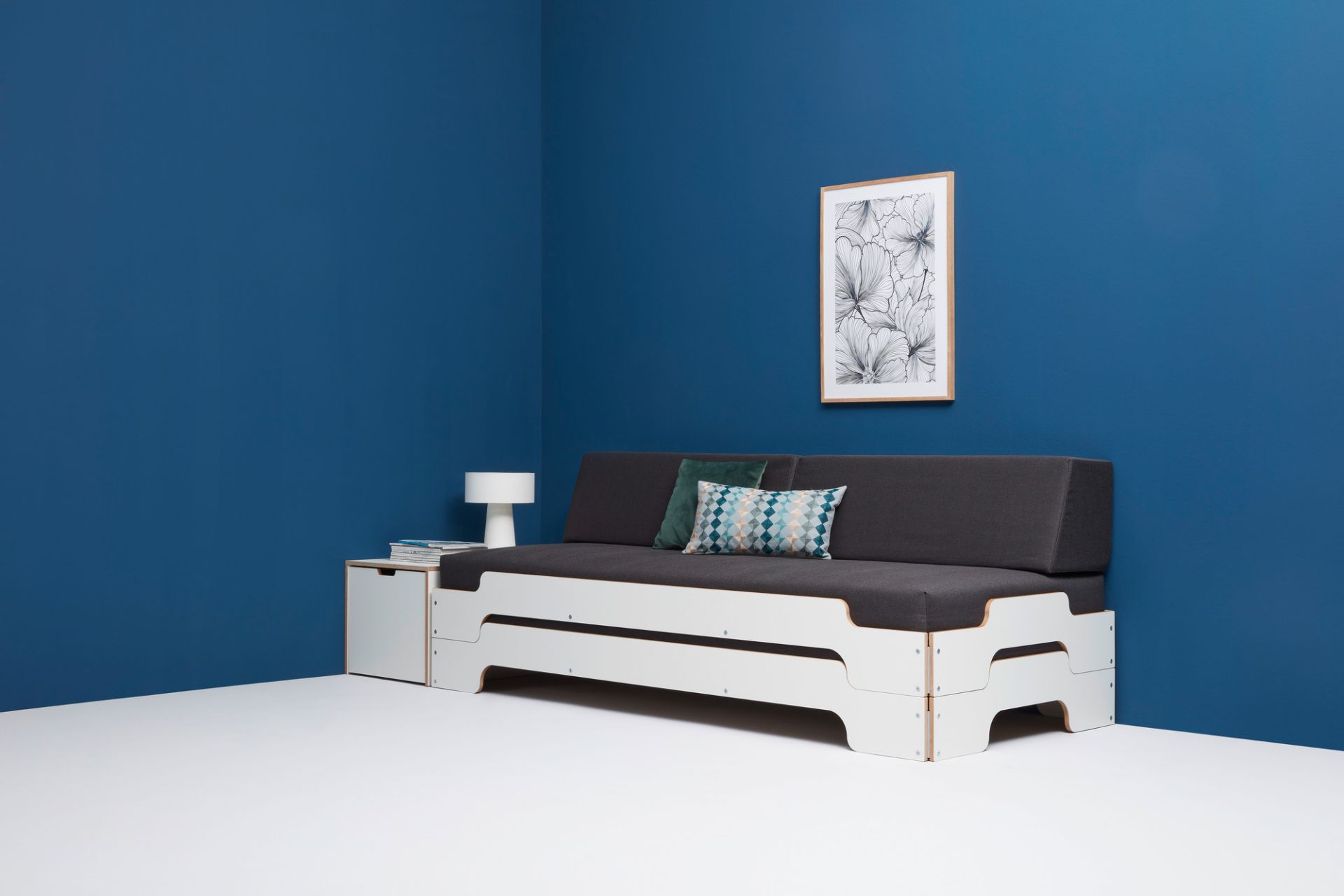 Coussin arrière pour Lit empilable non piquée Müller Möbelwerkstätten
