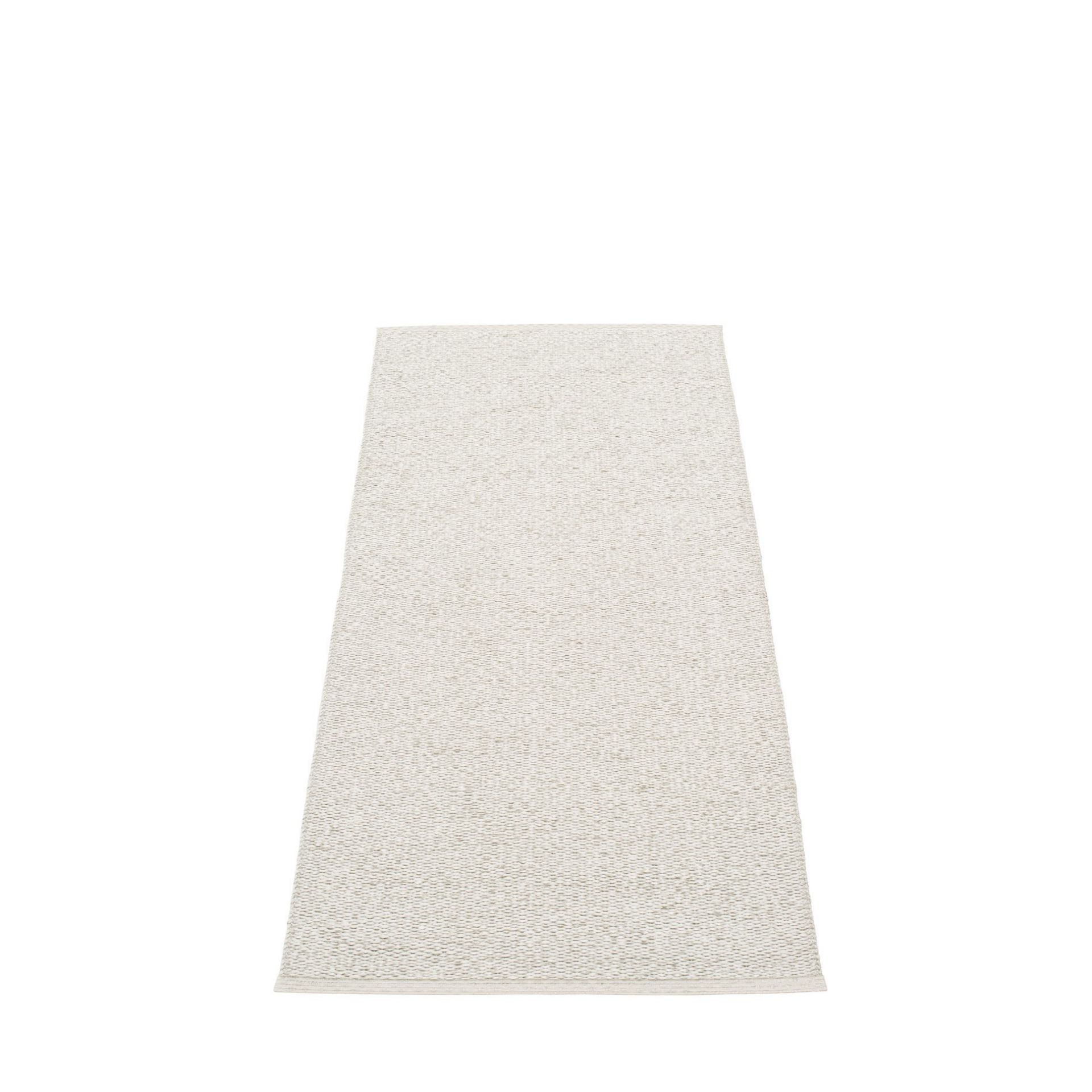 Beiger Svea Kunststoffteppich von Pappelina, 70x160 cm, für Innen und Außen, robust und pflegeleicht.