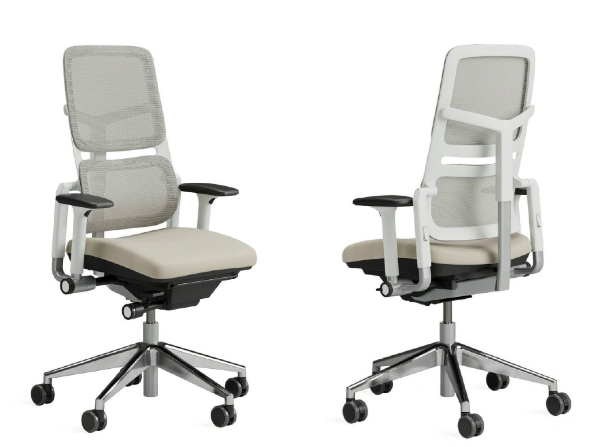 Please Fauteuil de travail Air avec dossier en maille Steelcase 
