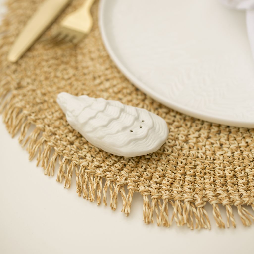 Salière & poivrière Roues à huîtres