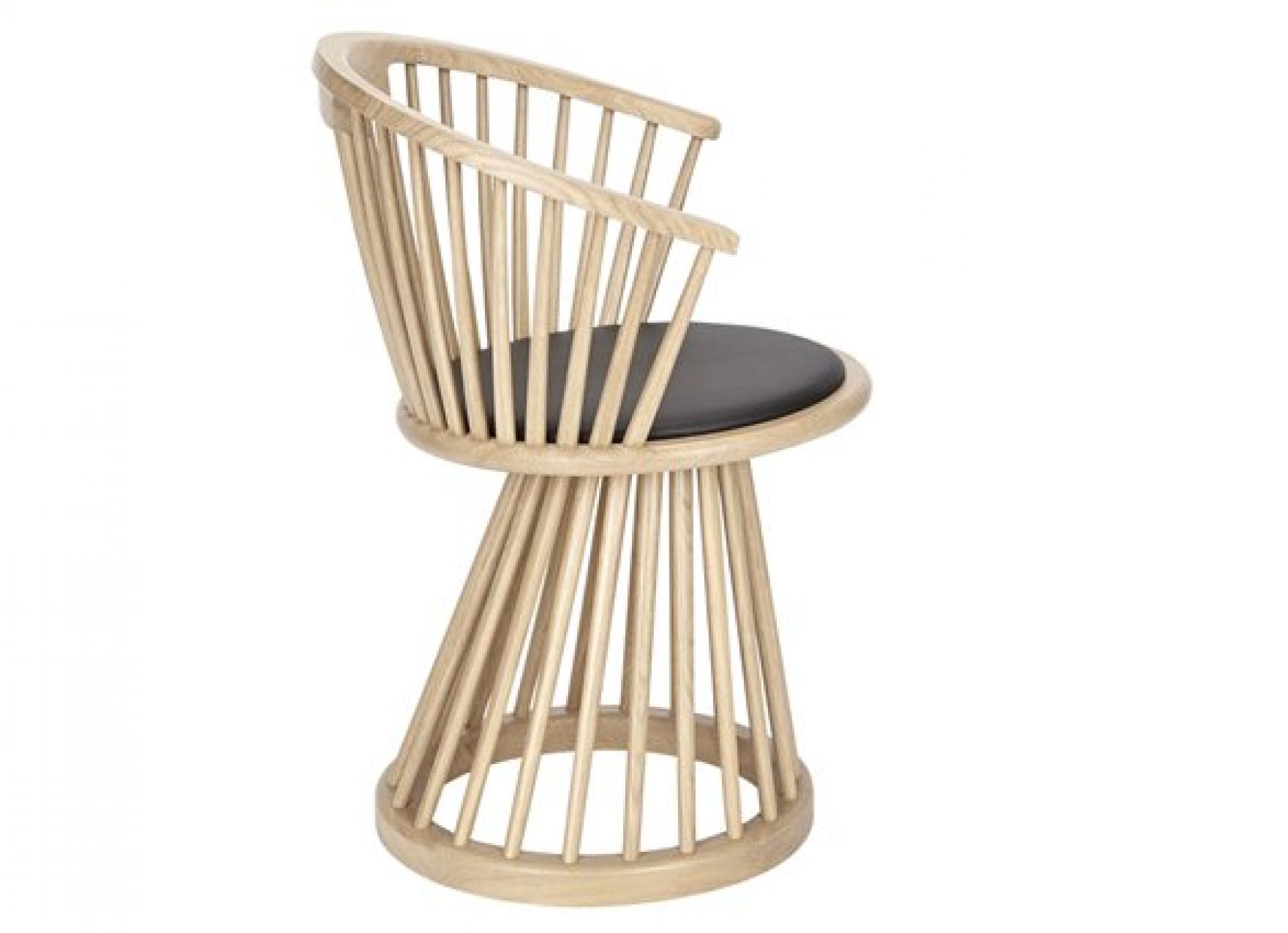 Fan chaise de salle à manger nature Tom Dixon