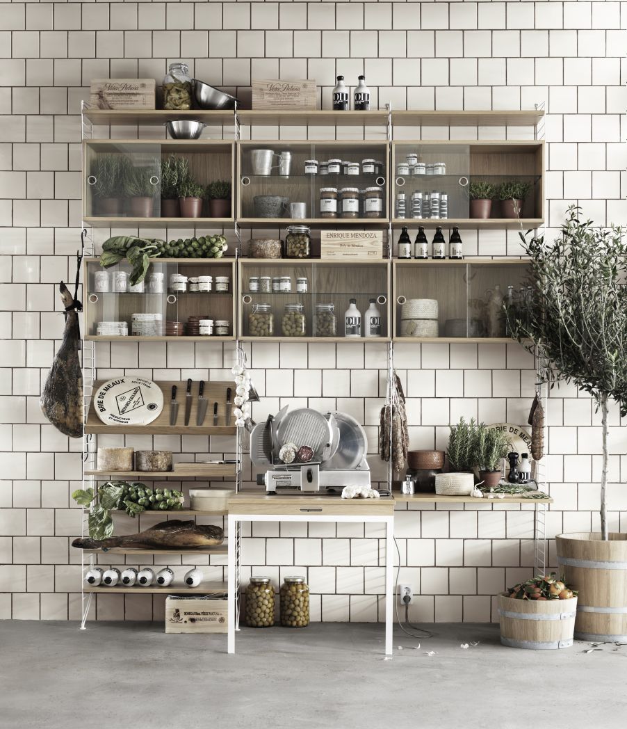 Élément individuel Étagère L 78 cm Pack de 3 String Furniture 