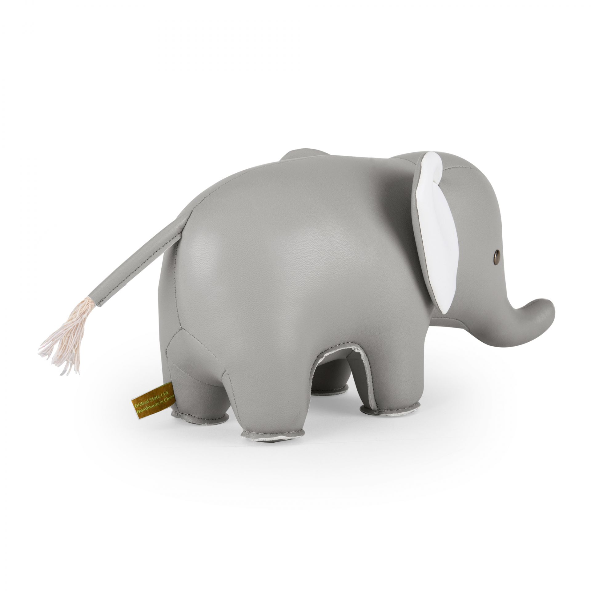 Serre-livres Classic Eléphant Gris/Blanc Züny