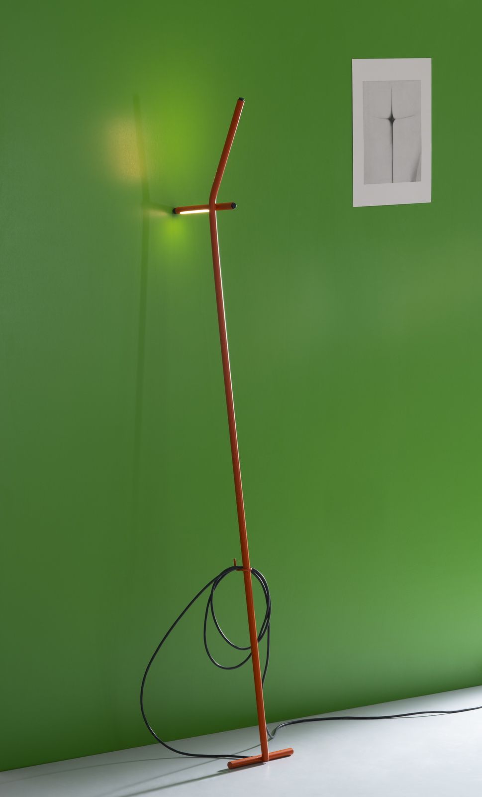 Gru Lampadaire noir Martinelli Luce