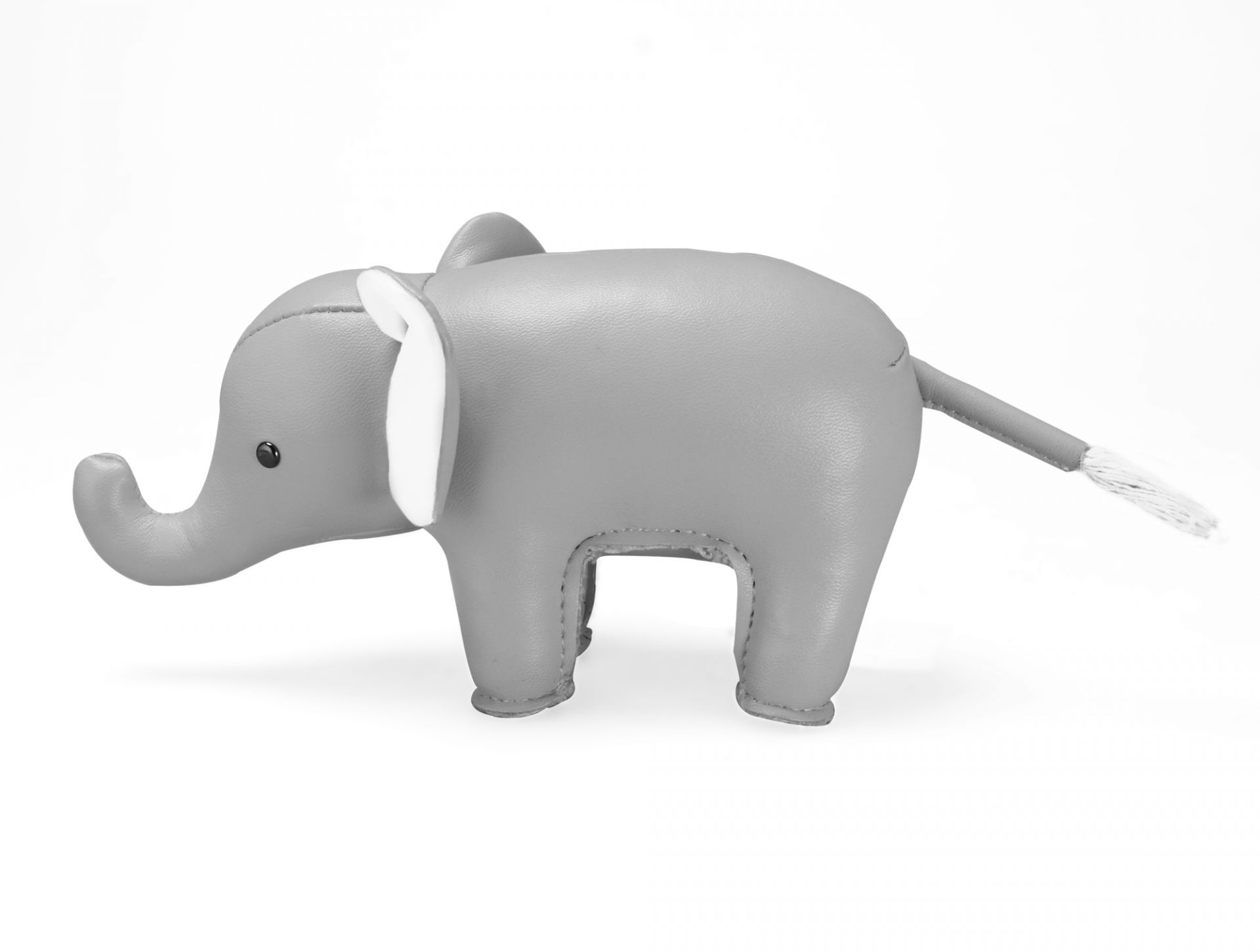 Presse-papiers Classic Eléphant Gris/Blanc Züny
