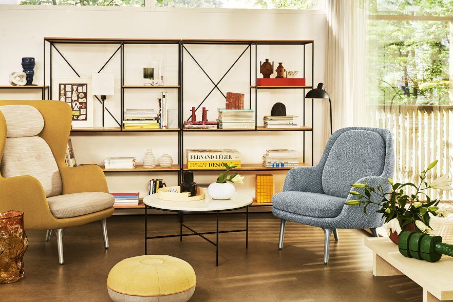 Pouf Large Tabouret Fritz Hansen