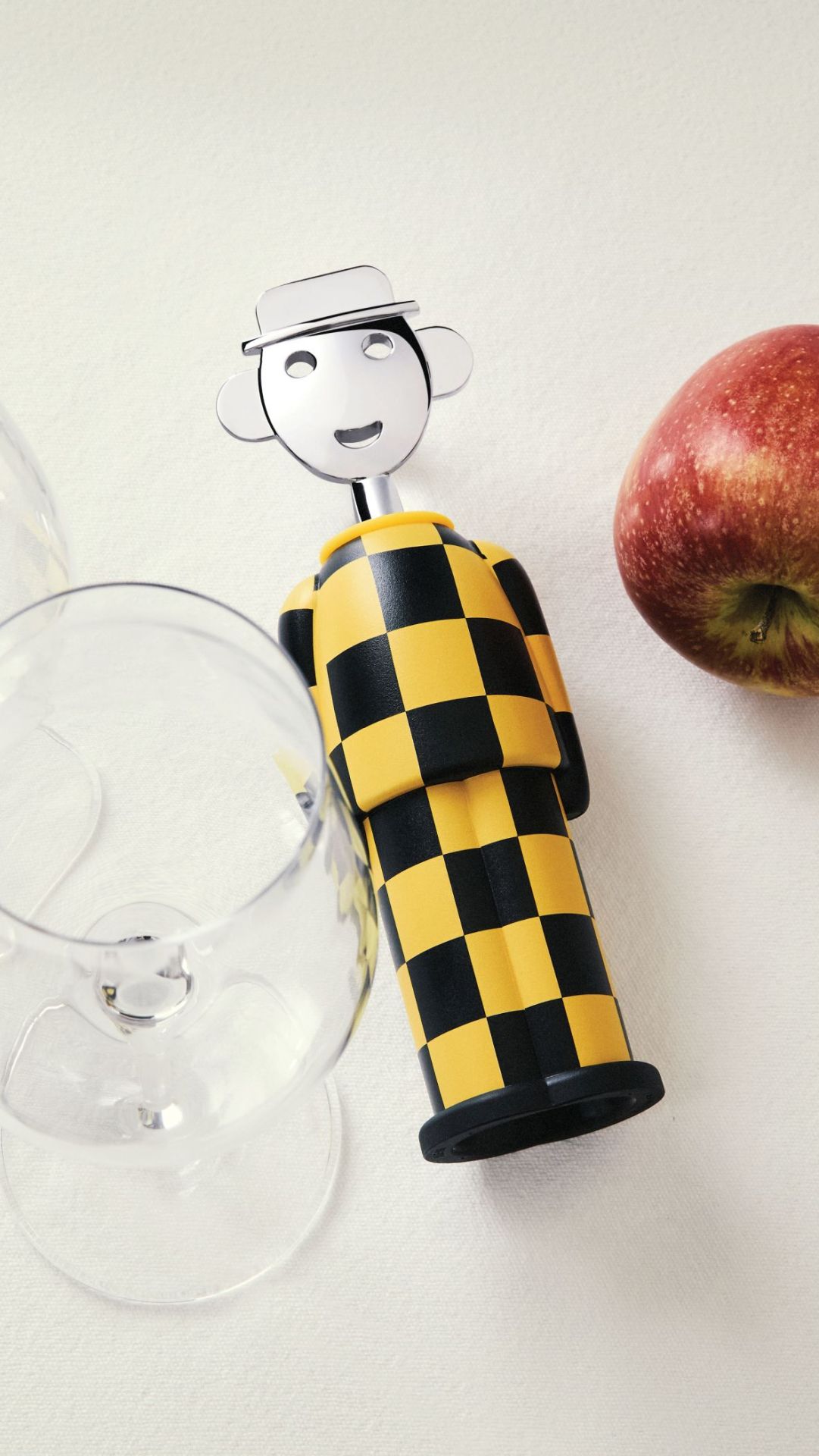 Alessandro M. Giallo e Nero tire-bouchon Alessi