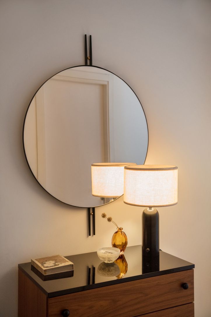 IOI miroir mural Ø80 Gubi