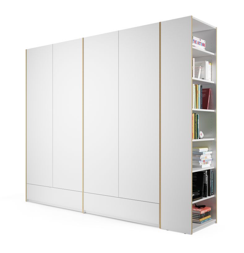 MODULAR PLUS Armoire Combinaison armoire double avec 2 tiroirs et armoire annexe à droite Müller Möbelwerkstätten