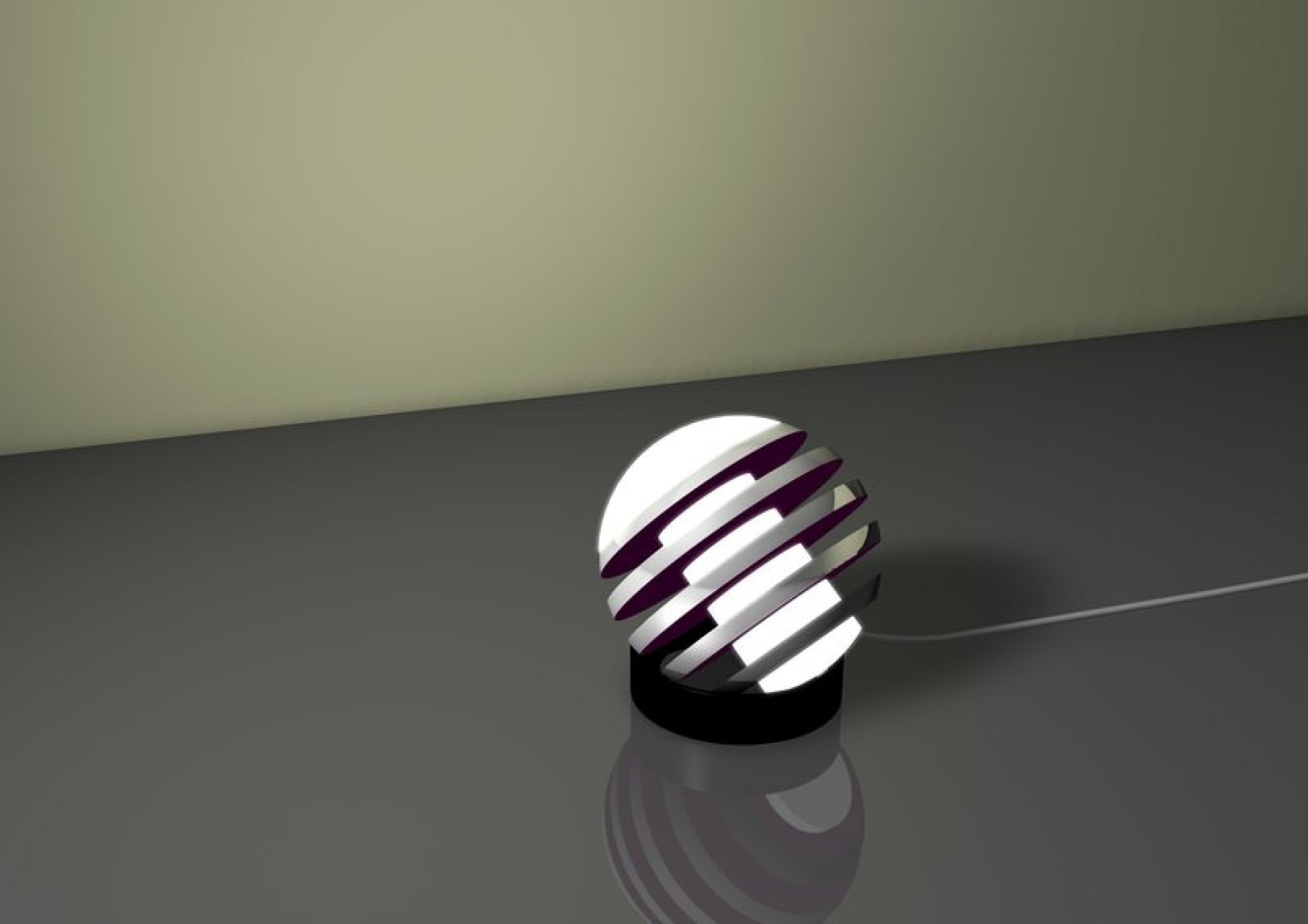 Bulo lampe de Table Tecnolumen