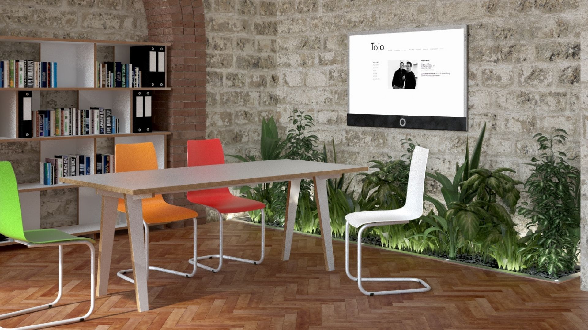 Steck table Tojo