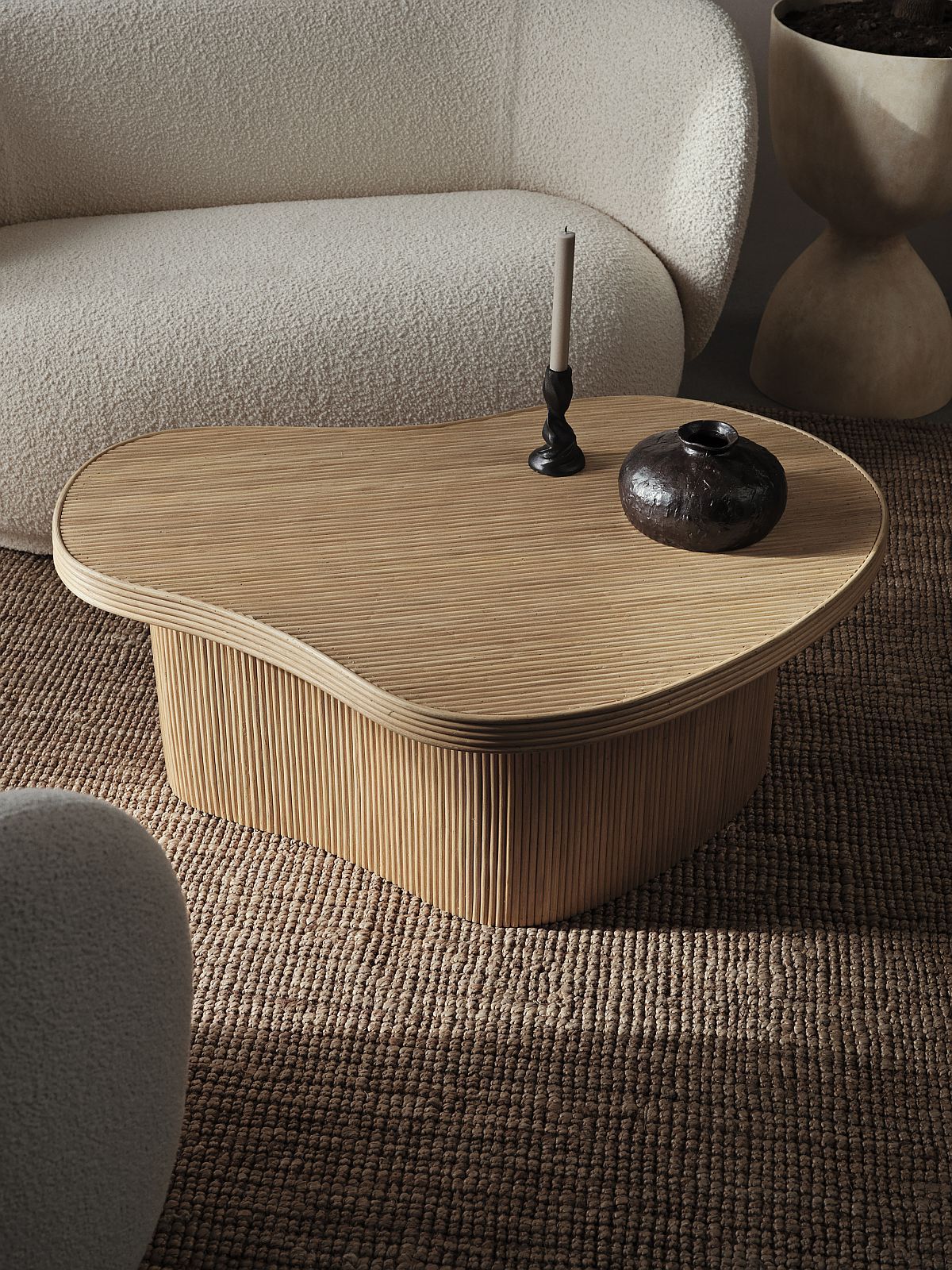 Isola Coffee Table Natural Table basse Ferm Living