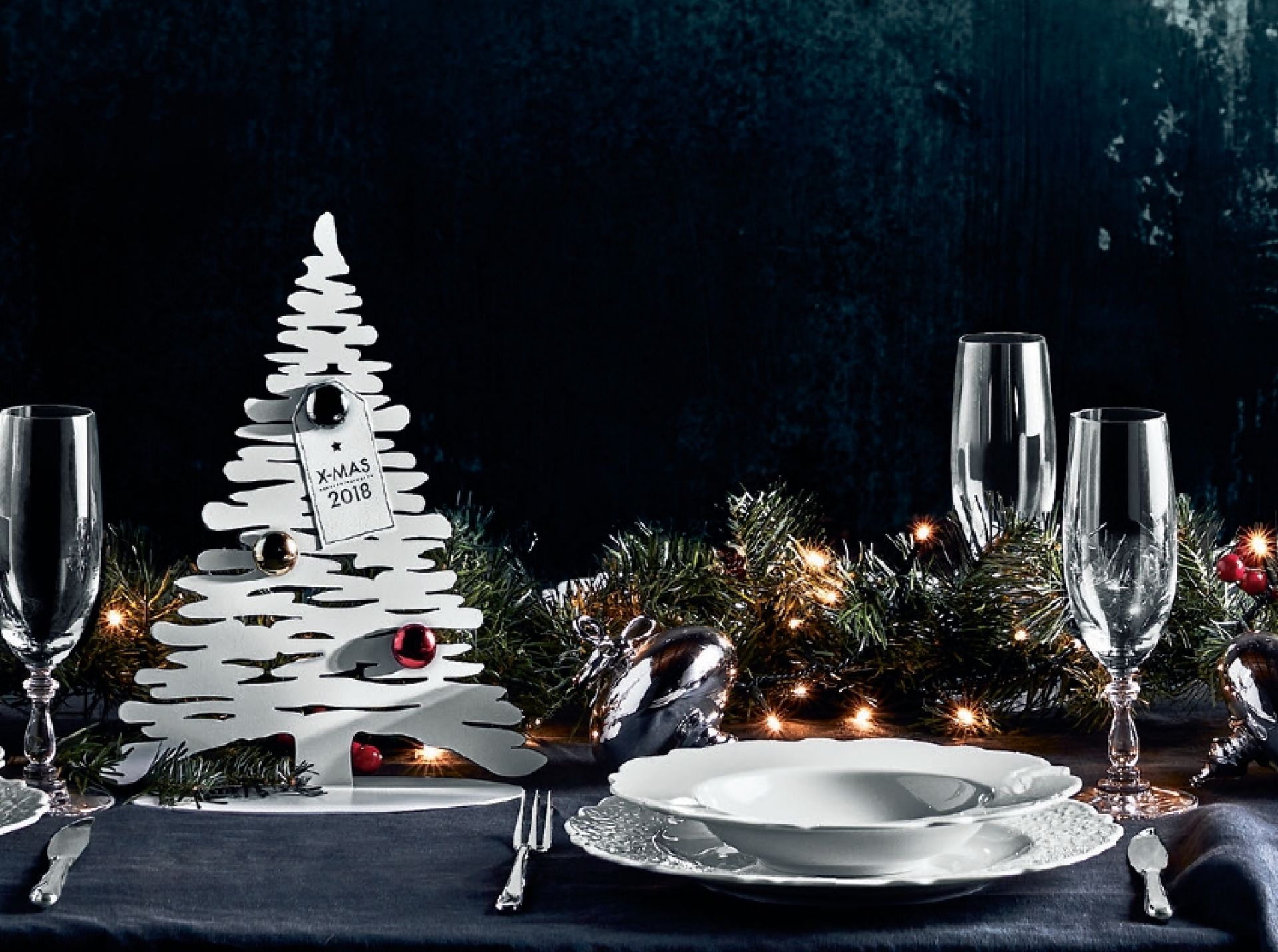 Bark for Christmas Décorations de Noël Blanc petit Alessi OFFRE SPECIALE