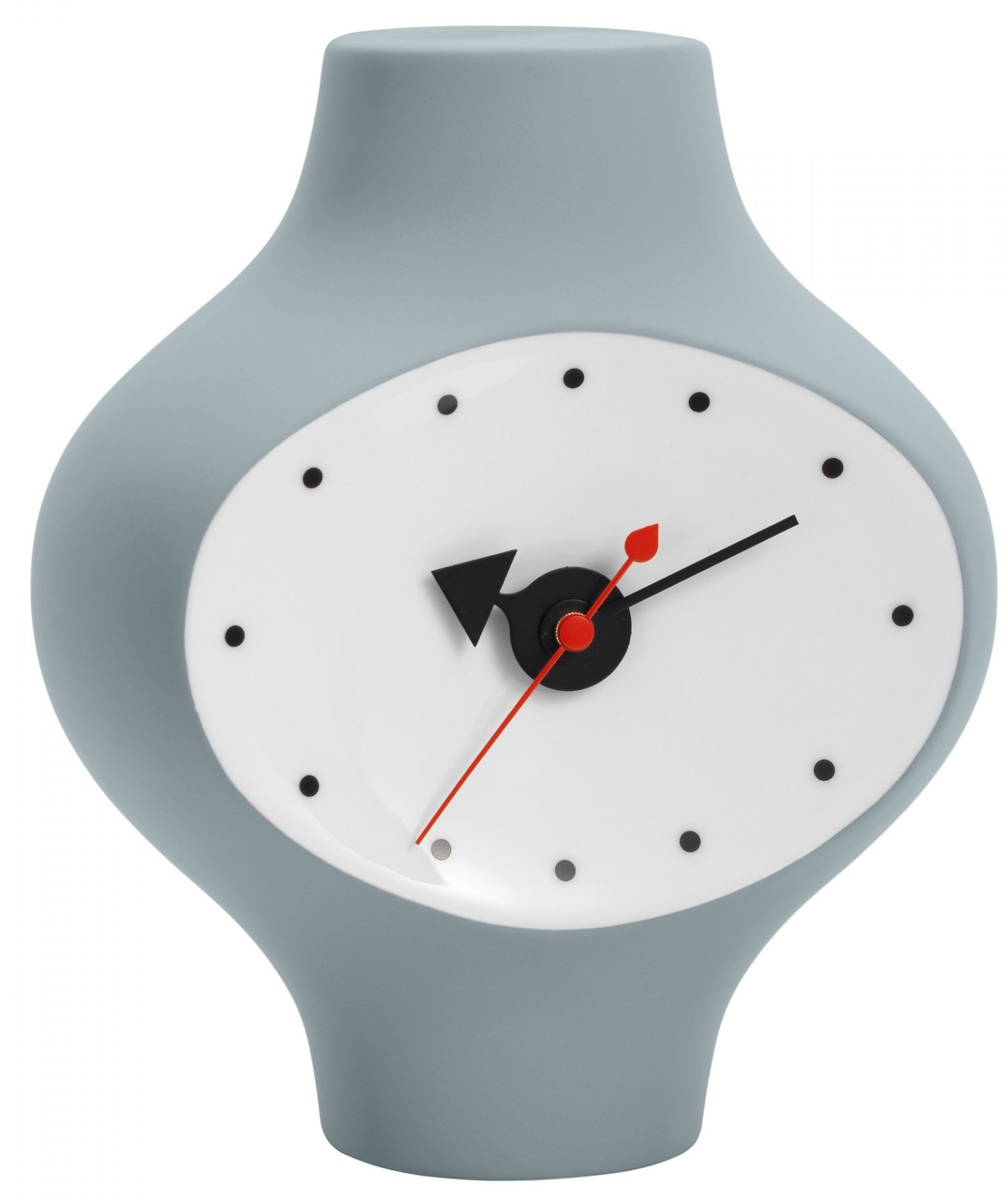 Desk Ceramic Clock Horloges de Table Gris clair-bleu Vitra OFFRE SPECIALE