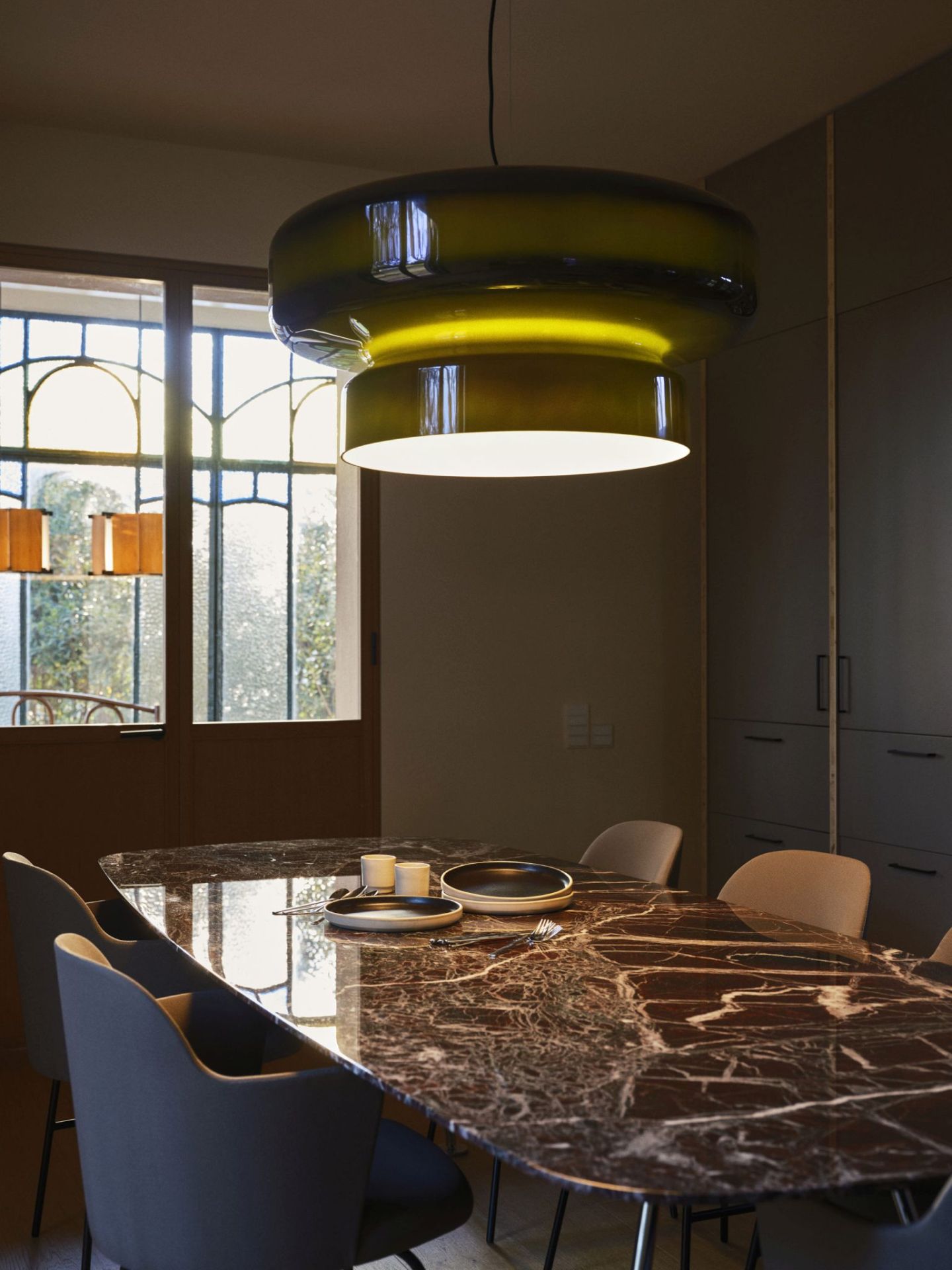 Bohemia 84 Lampe suspendue Violet Marset