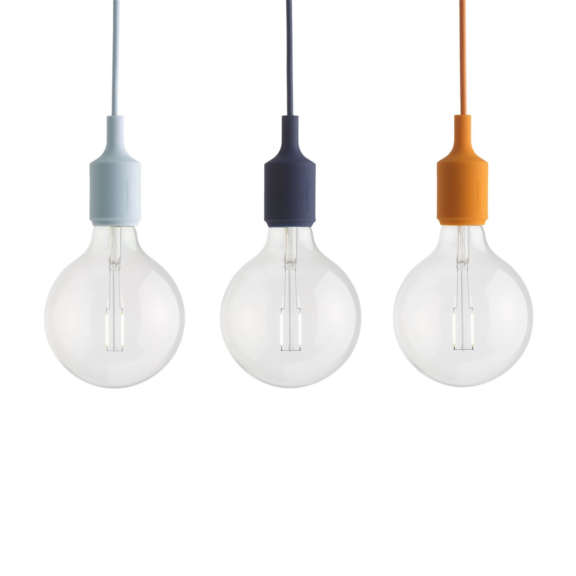 E27 Socket lamp lampe de suspendue Muuto Light Orange