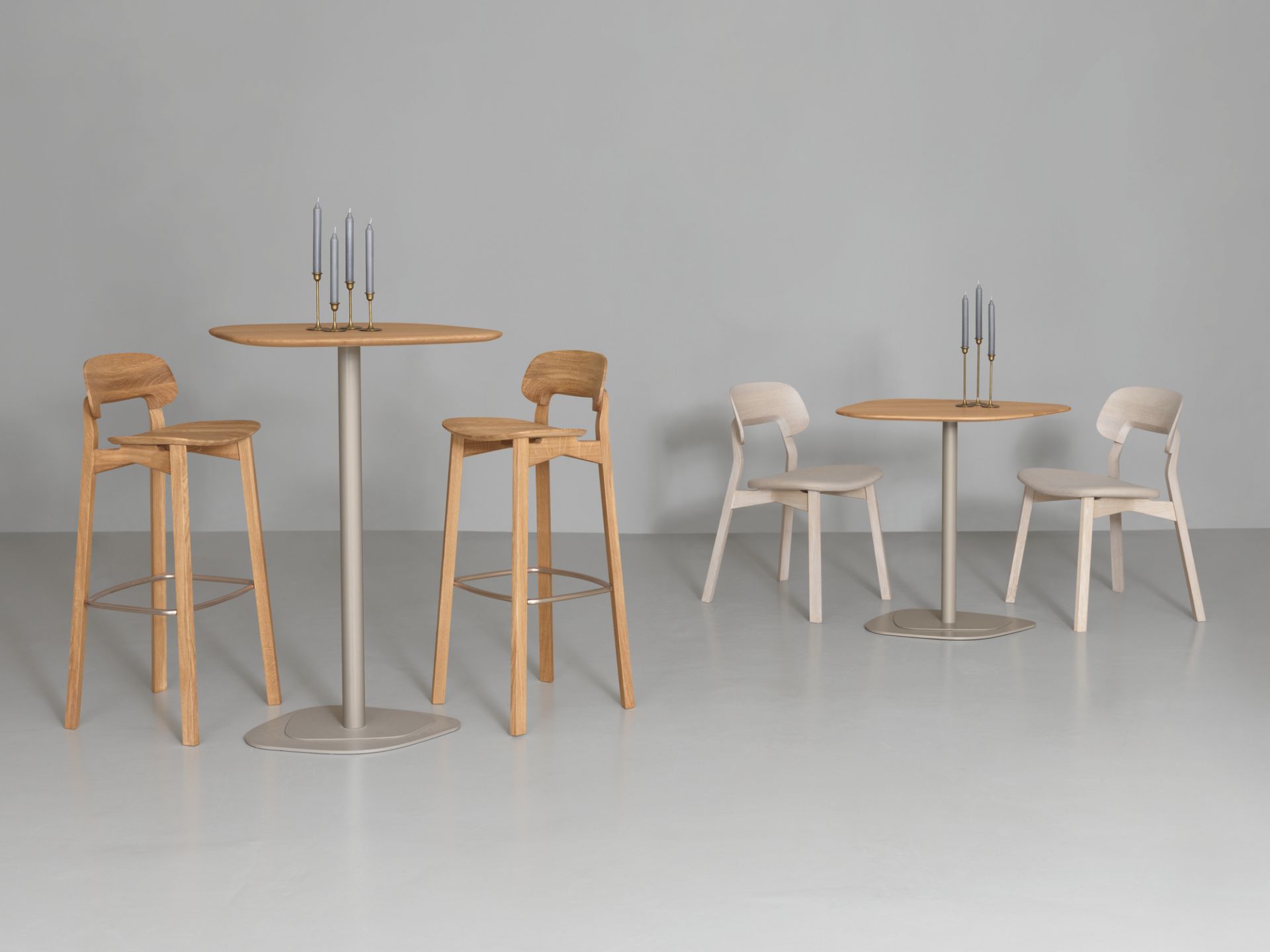 Nonoto Bar tabouret de bar hauteur du siège 80 chêne Zeitraum