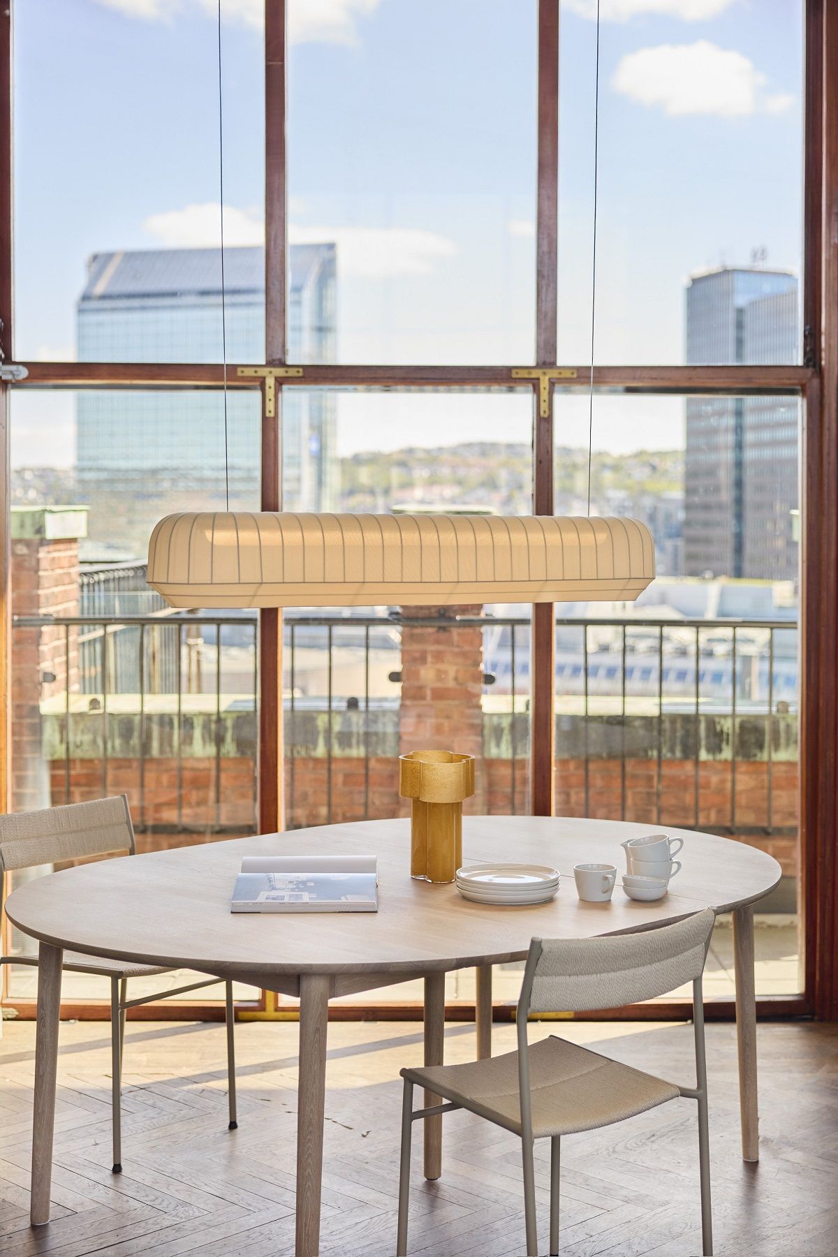 Expand Circular Dining table Table ronde / Table extensible Northern
