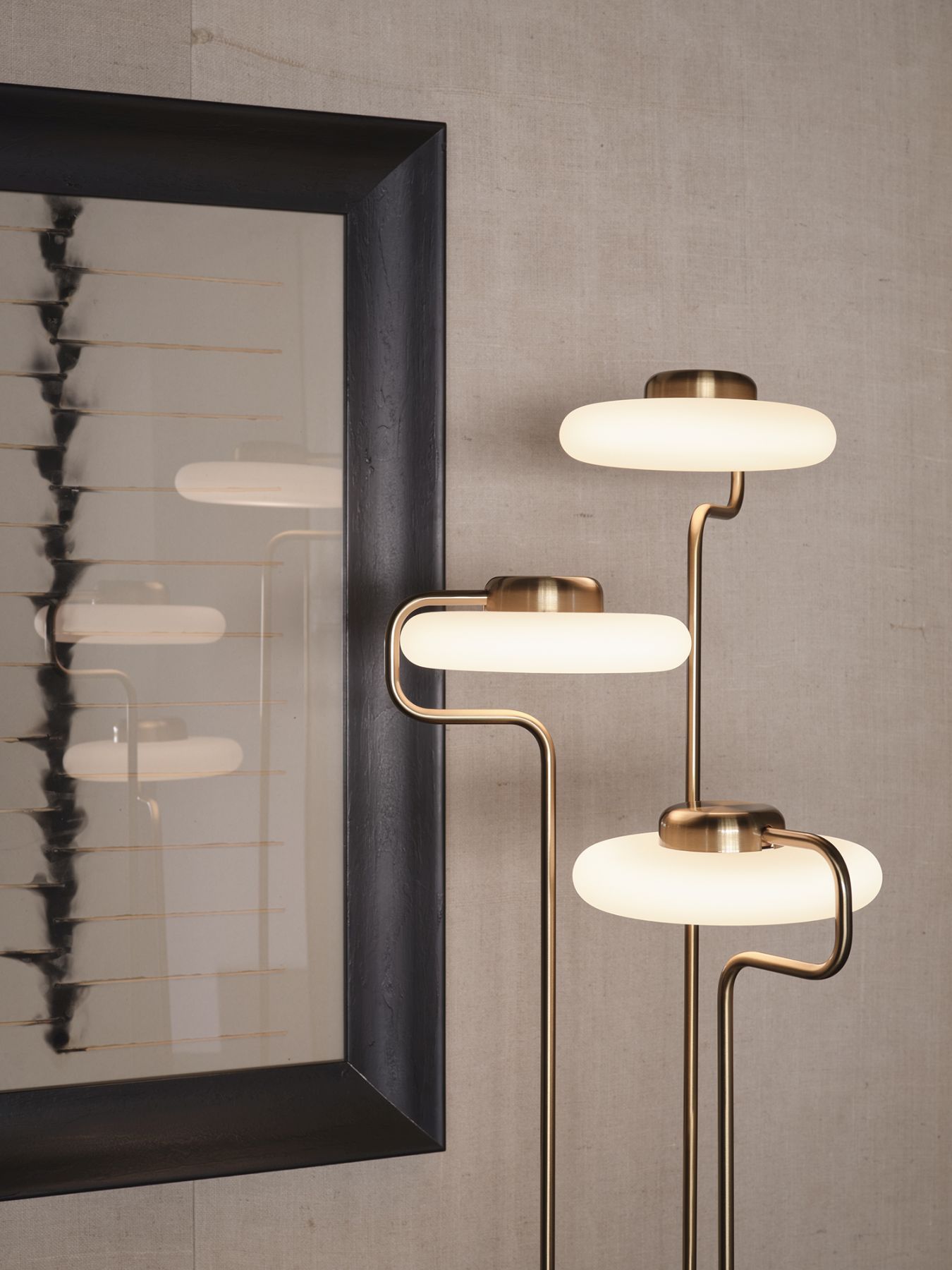 Tratto Lampadaire noir Kdln