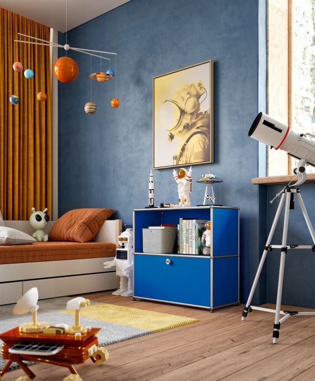 USM Haller Inos boîte profonde avec plateau