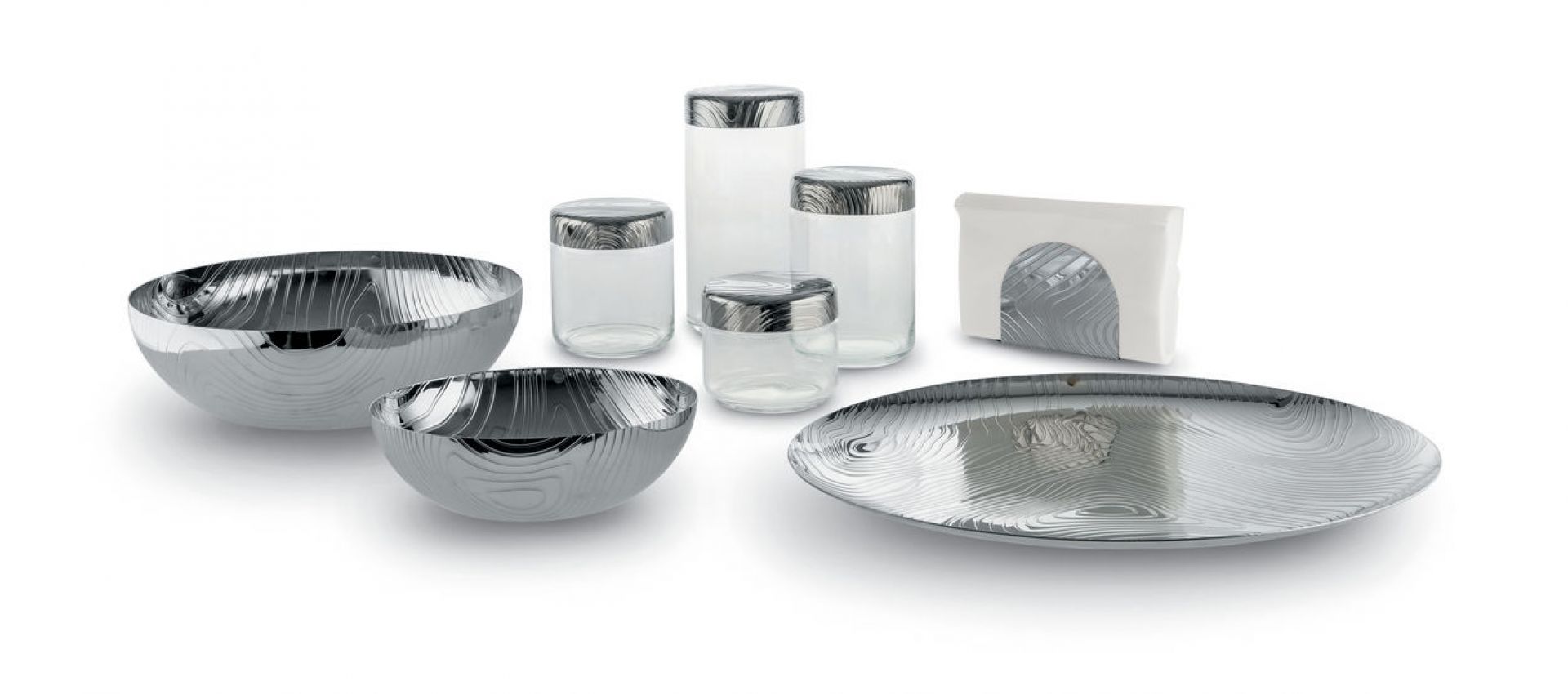 PU07 Veneer Plateau Acier revêtu de résine époxy Alessi