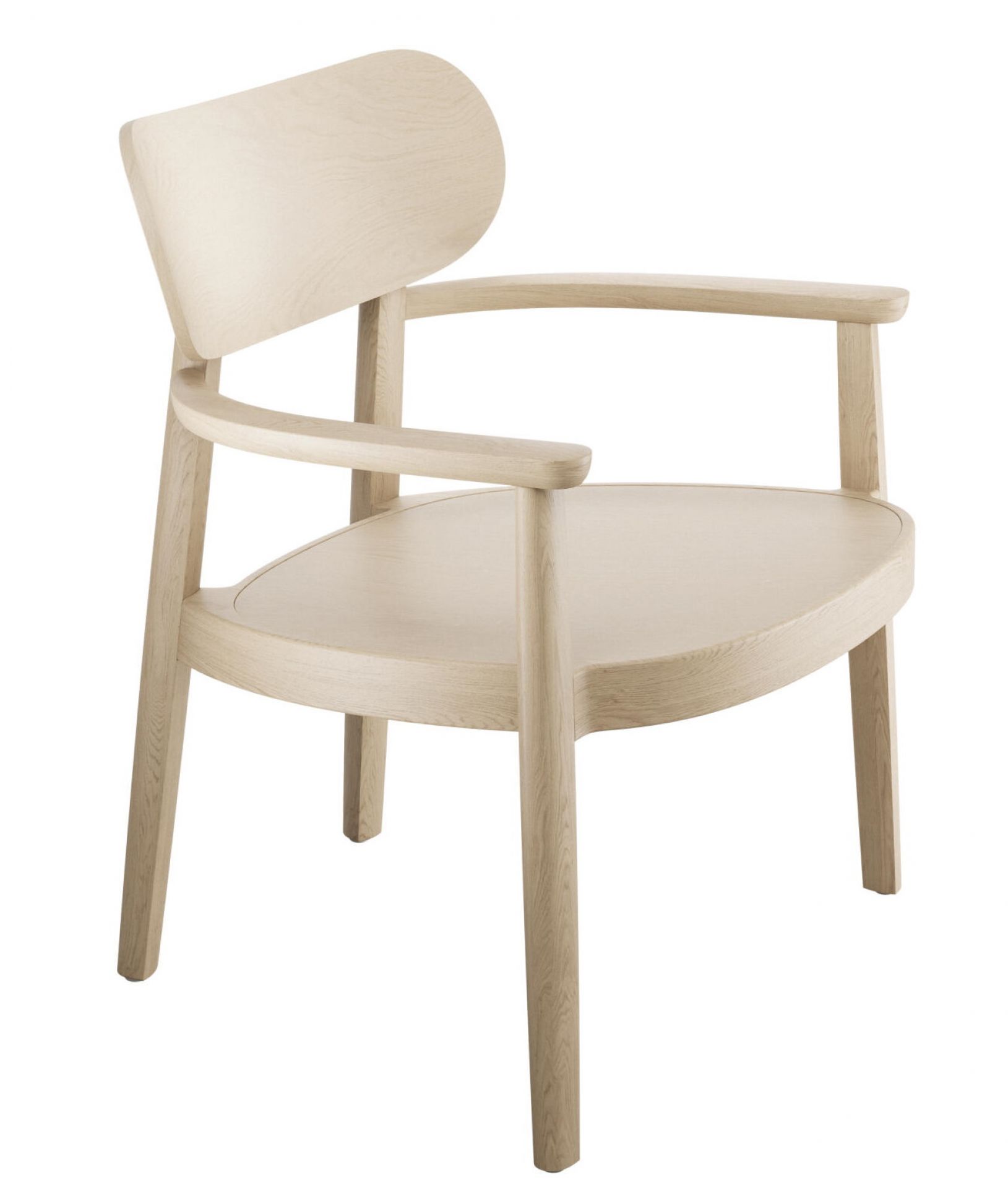 Fauteuil en bois avec accoudoirs 119 MF Thonet 