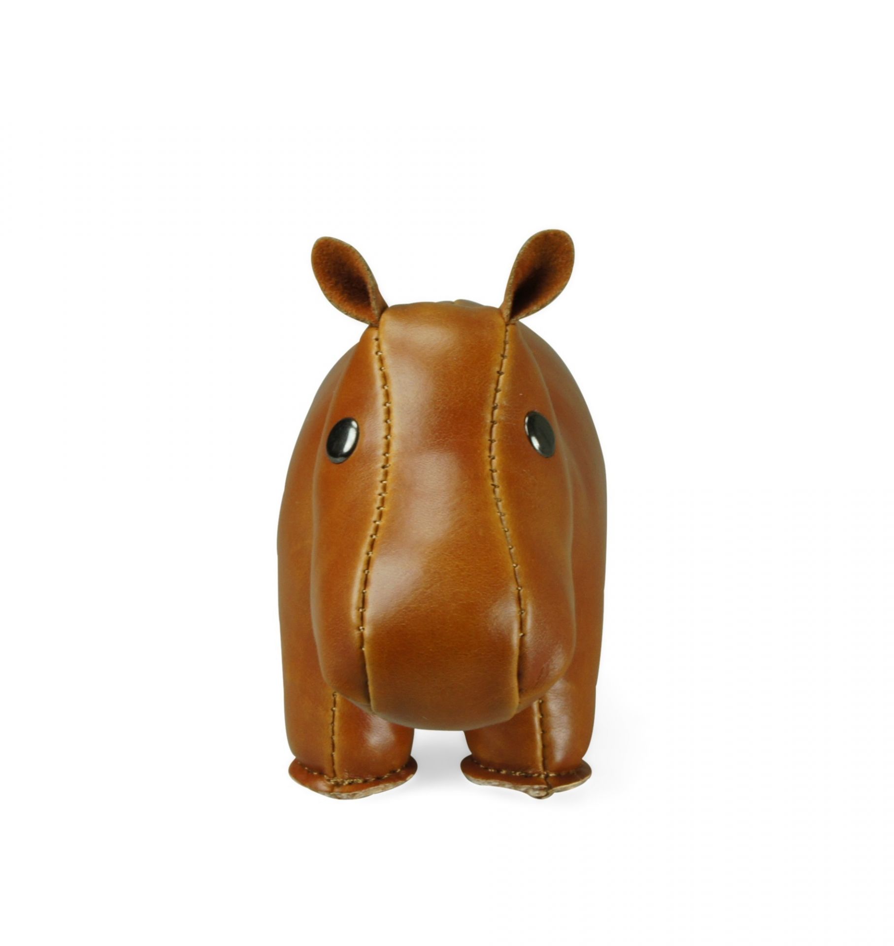 Presse-papiers Classic Hippo Tan/Blanc Züny