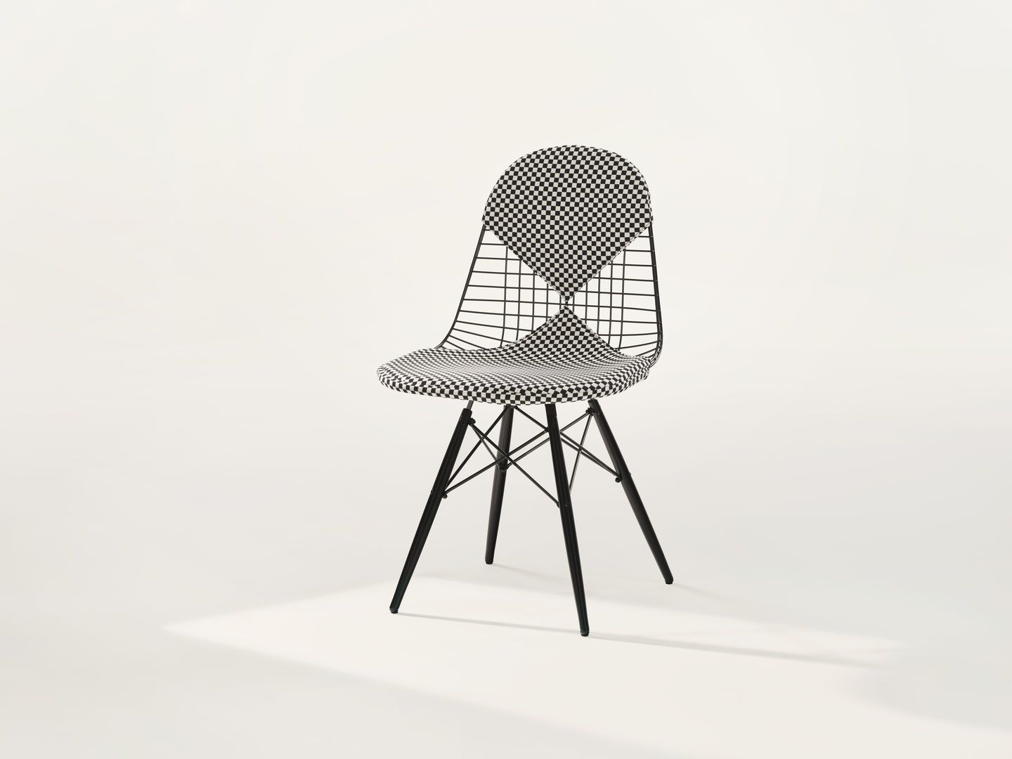 DKW-2 Wire Chair Chaise Coussin de siège et de dos Vitra