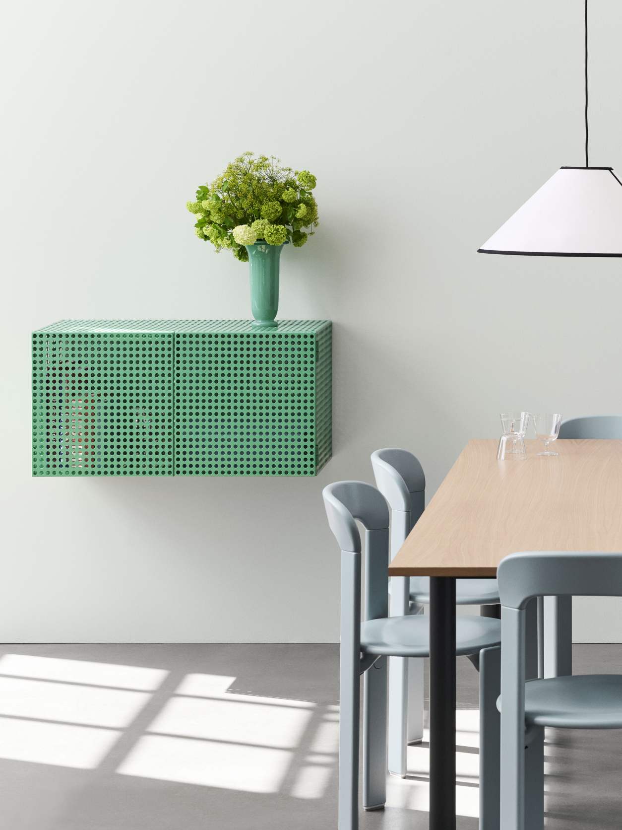 Perforated Cabinet Wall Small Wall Sideboard Hay